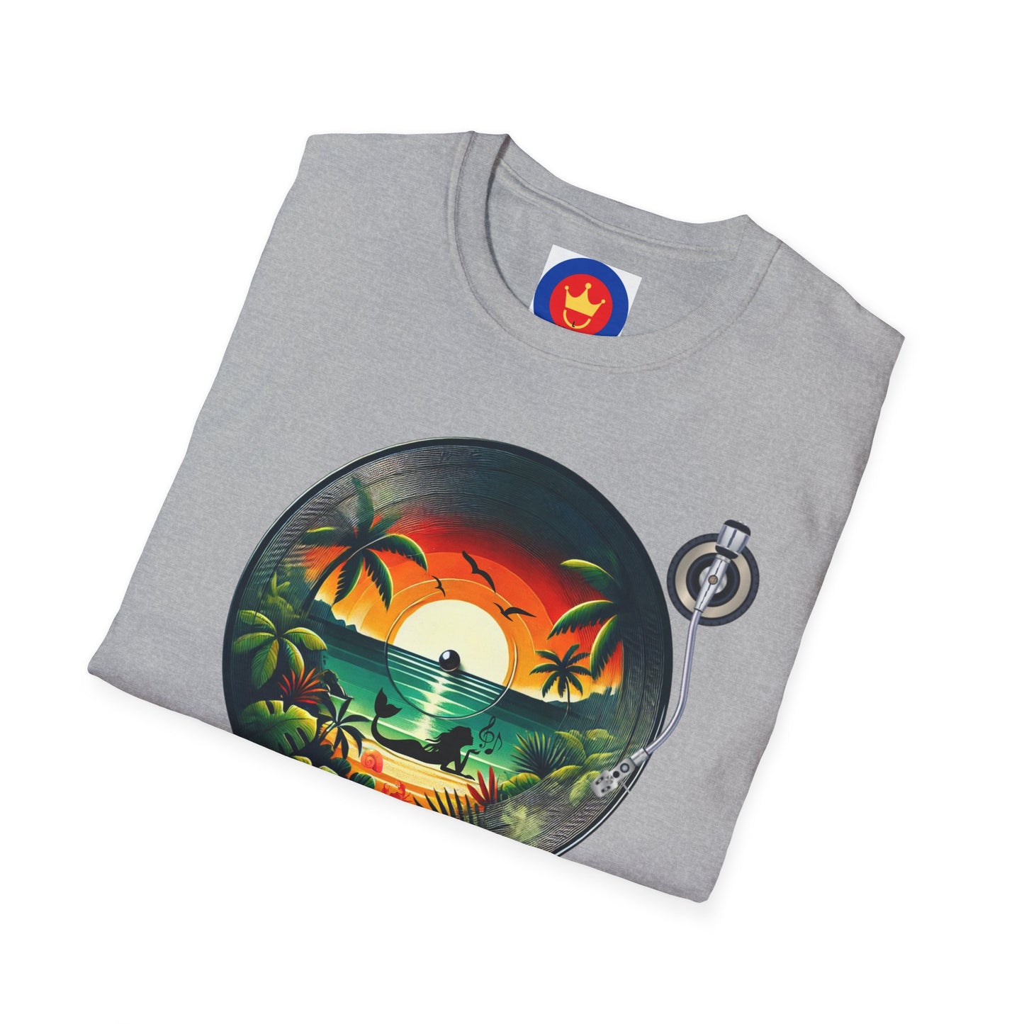 Beach Vinyl Unisex T-Shirt | Beach Bum Fashion Apparel