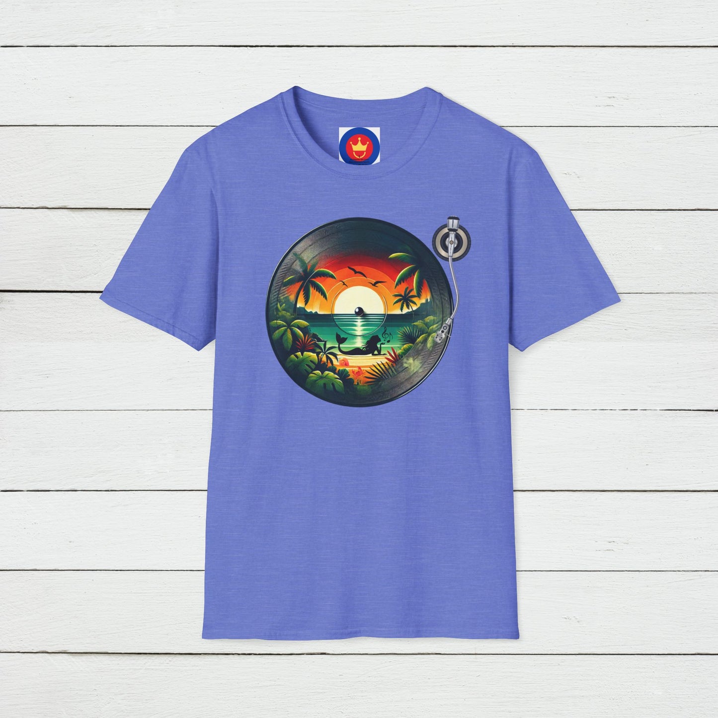 Beach Vinyl Unisex T-Shirt | Beach Bum Fashion Apparel