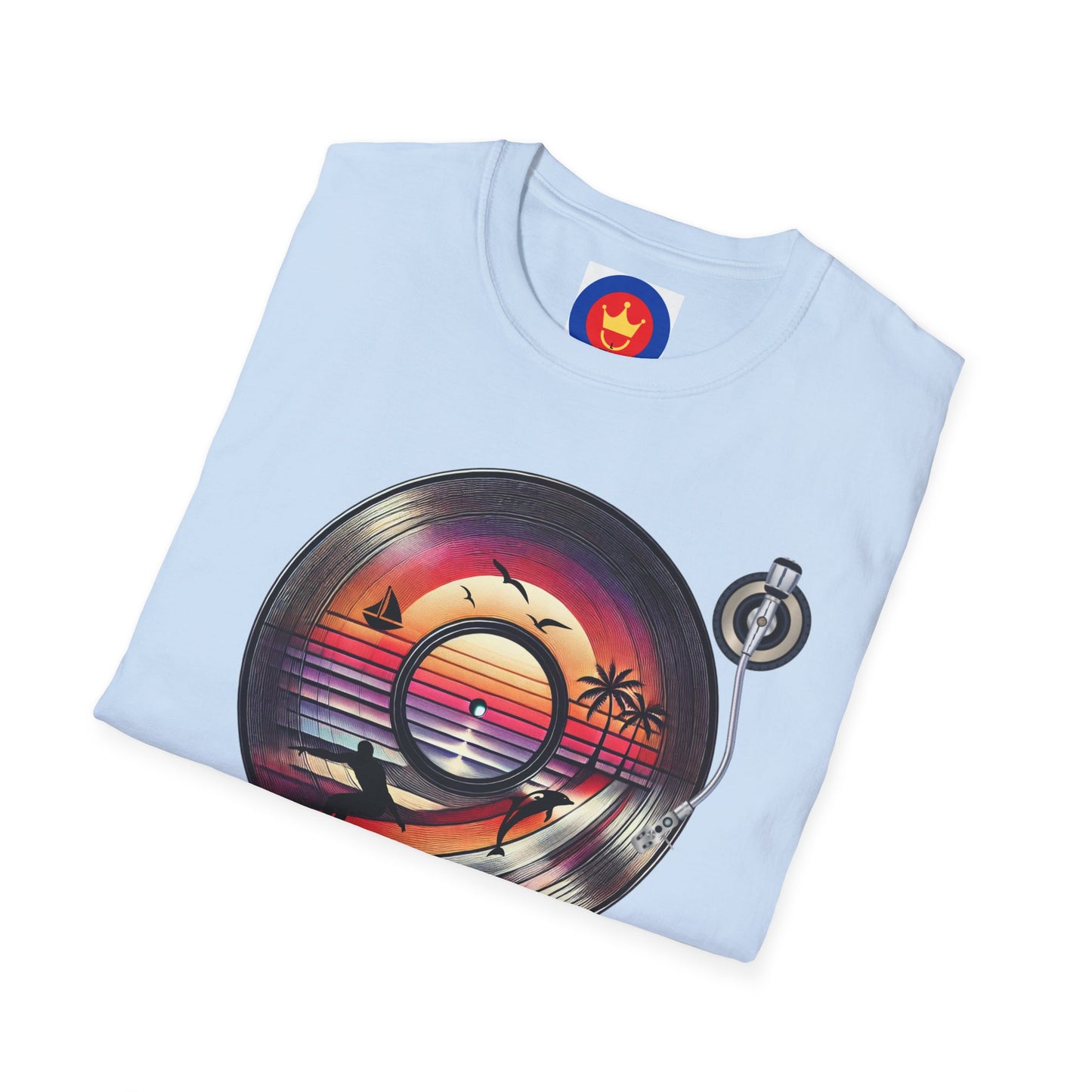 Beach Vinyl Unisex T-Shirt | Beach Bum Fashion Apparel
