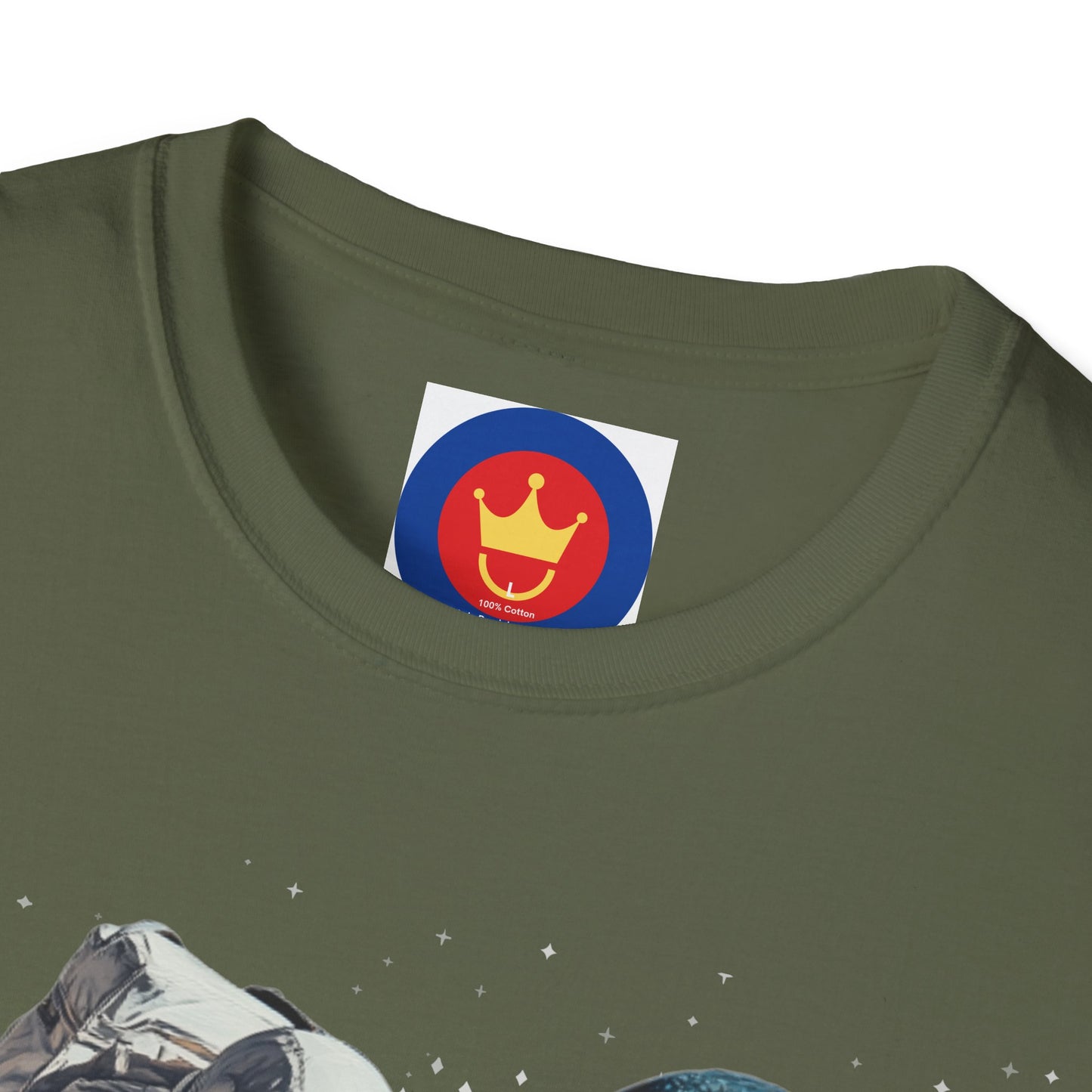 Astronaut Golfer Unisex T-Shirt | Outer Space Golf Shirt