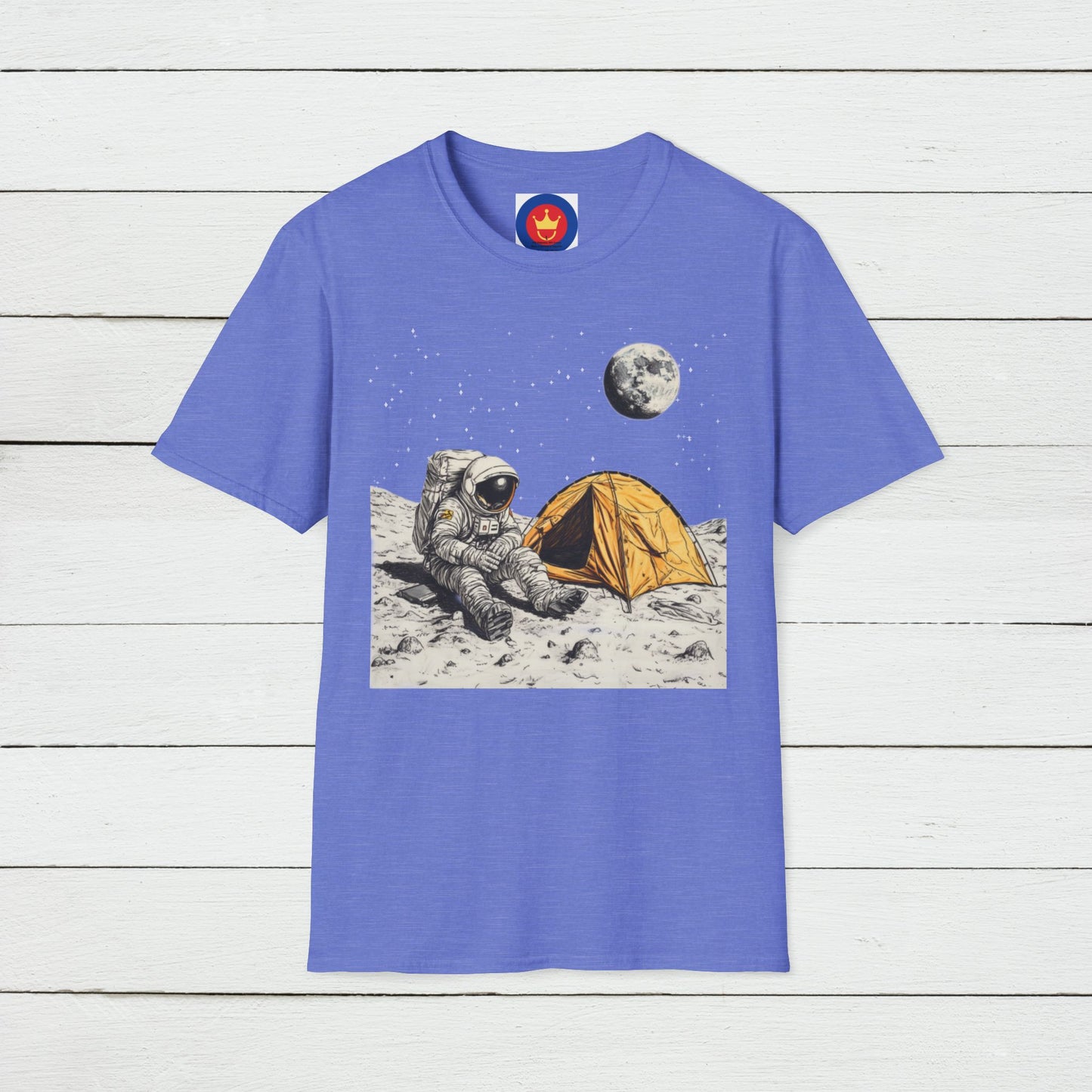 Astronaut Shirt, Funny Moon Shirt, Funny Spaceman Shirt, Outer Space Shirt, Camping Lovers Gift, Camp Lover Shirt, Astronomy, Unisex T-shirt