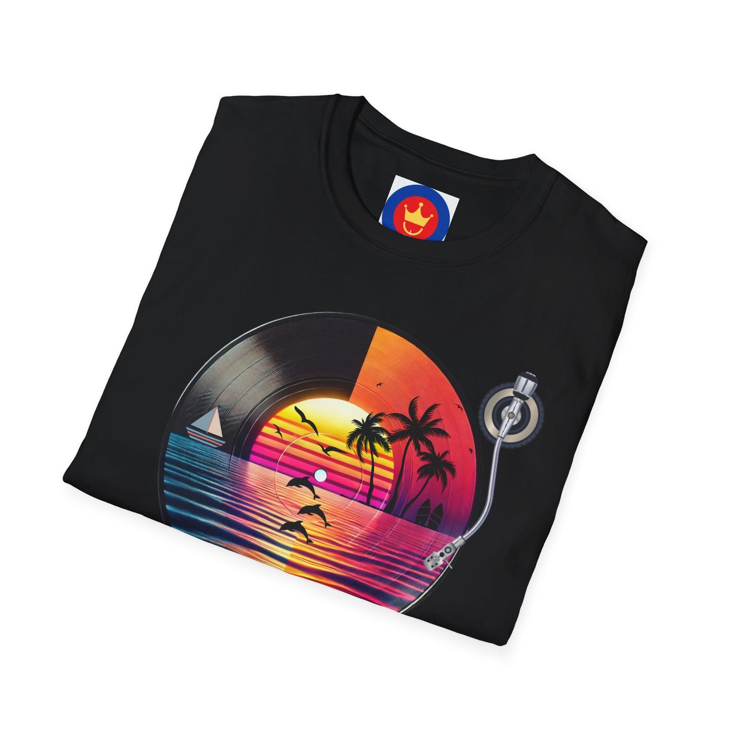 Beach Vinyl Unisex T-Shirt | Beach Bum Fashion Apparel