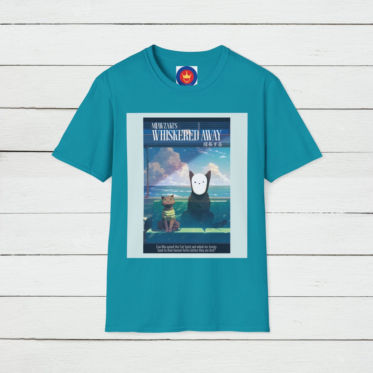 Spirited Away Funny Cat Unisex T-shirt | Ghibli Studio Chihiro shirt