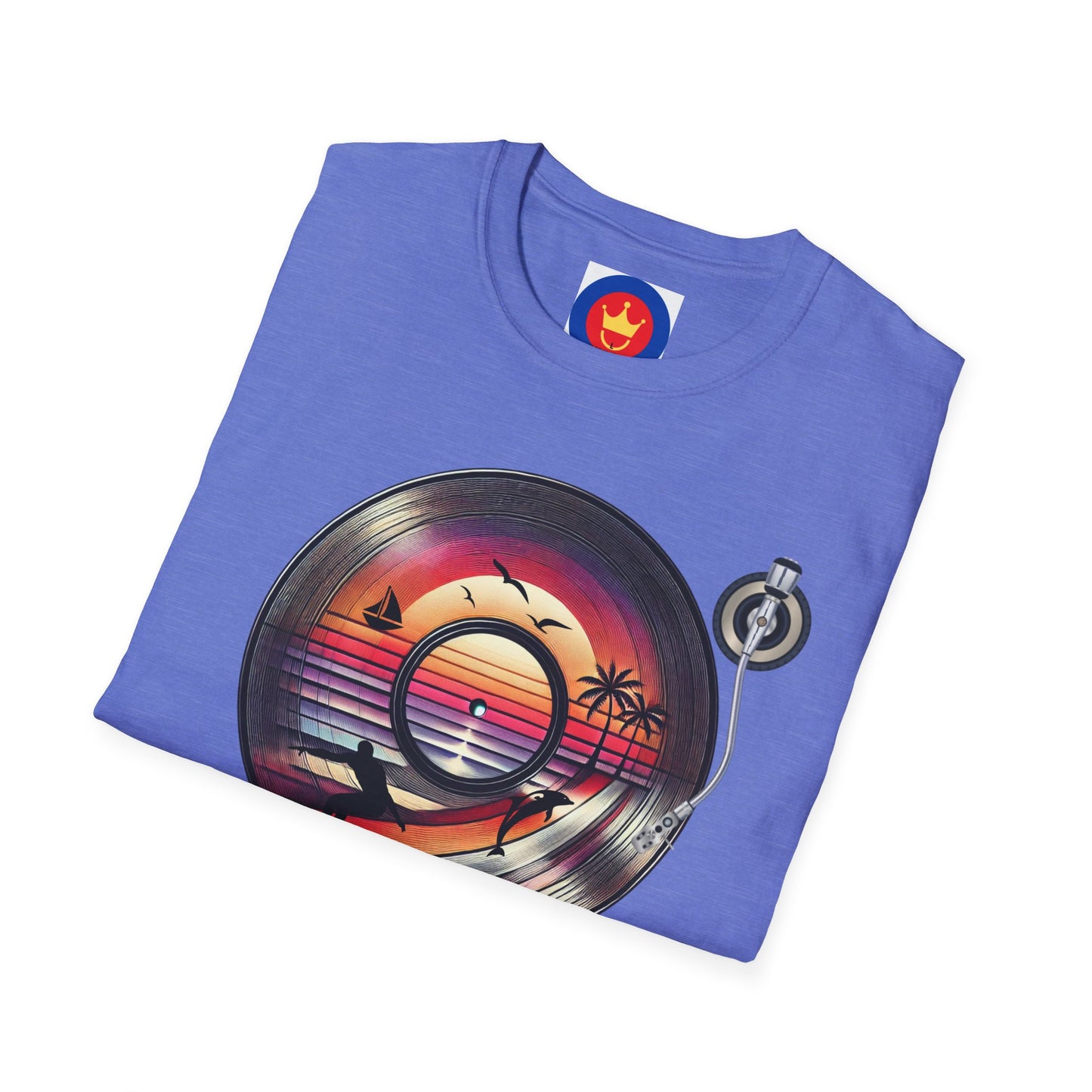 Beach Vinyl Unisex T-Shirt | Beach Bum Fashion Apparel