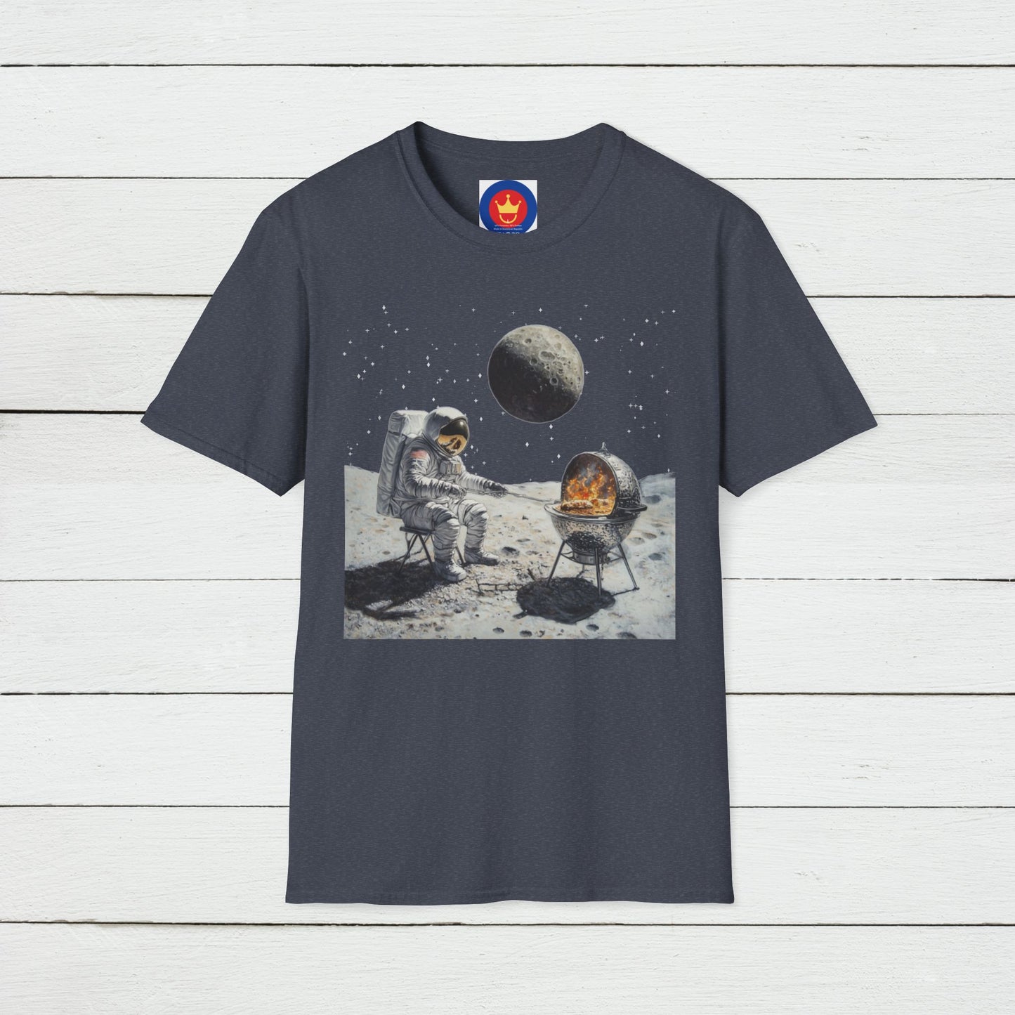 Astronaut Shirt, Funny Moon Shirt, Funny Spaceman Shirt, Outer Space Shirt, BBQ Shirt, Mens Cooking Shirt, Men Cooking Gift, Unisex Shirt