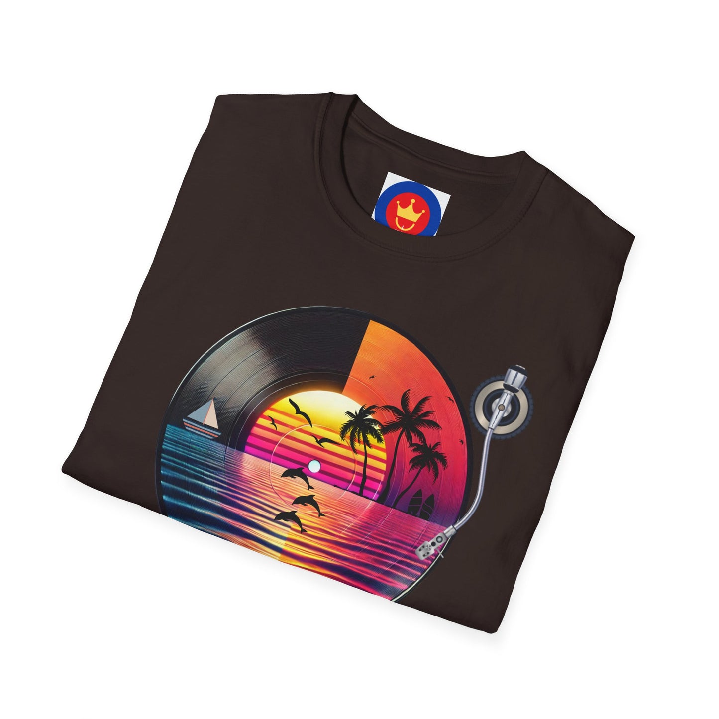 Beach Vinyl Unisex T-Shirt | Beach Bum Fashion Apparel