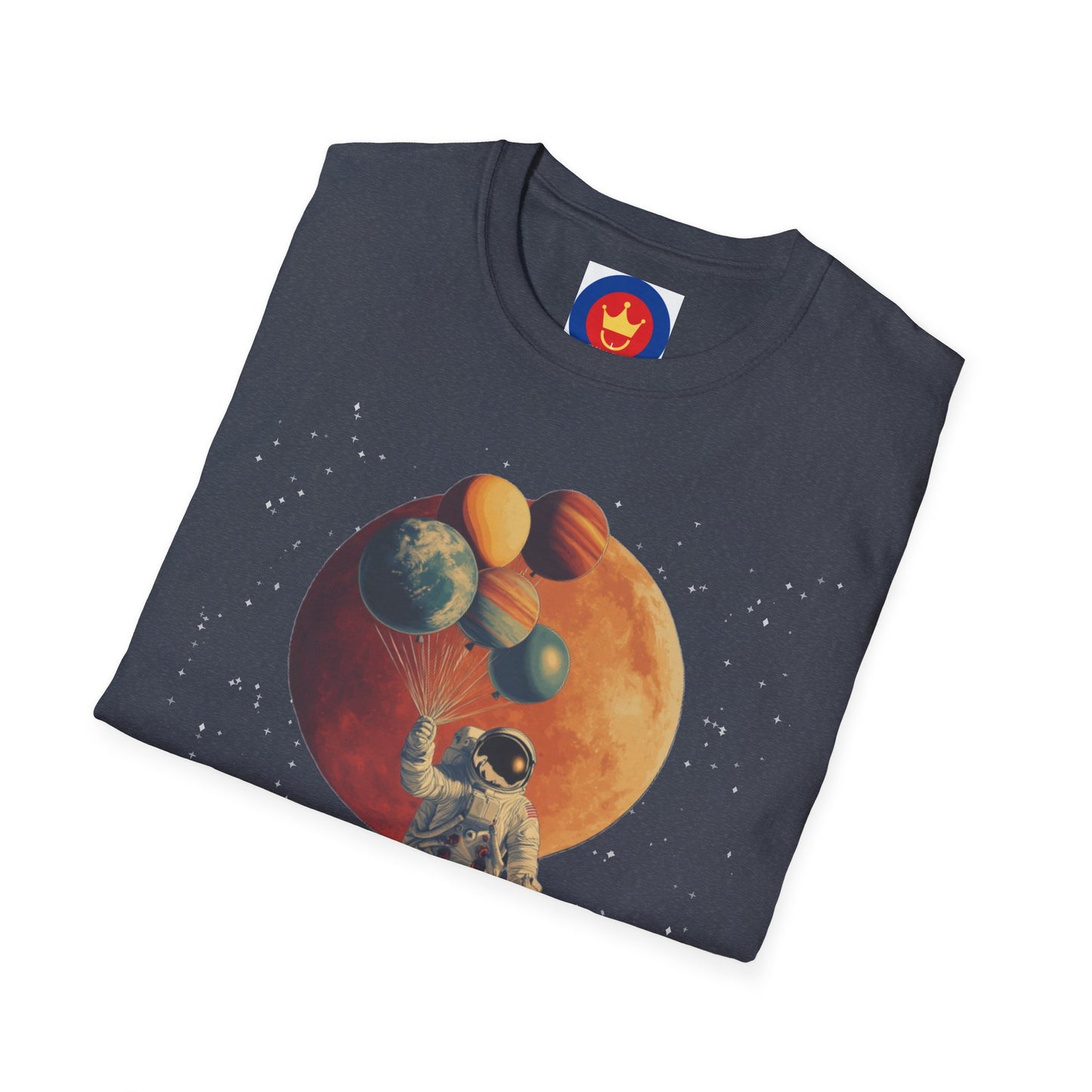 Astronaut Unisex Space Graphic T-shirt | Funny Cosmic Planets Apparel