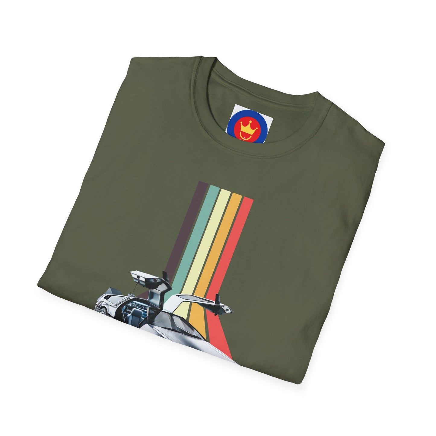 Back to the Future DeLorean Inspired Unisex T-Shirt | 80s Movie Design Shirt