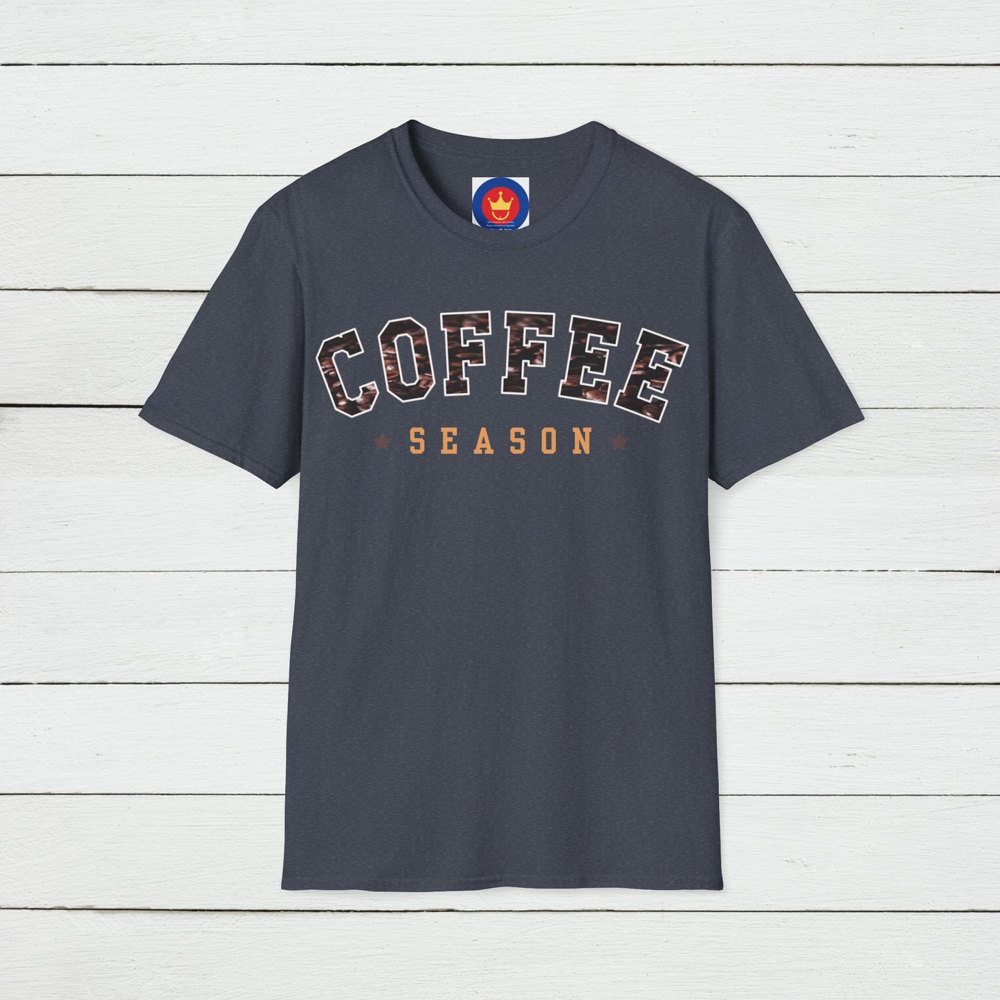 Unisex Coffee Season Graphic Tee, Coffee Graphic T-Shirt, Retro Coffee Tee, Trendy Graphic Shirt, Coffee Lover Gift, Foodie Gift