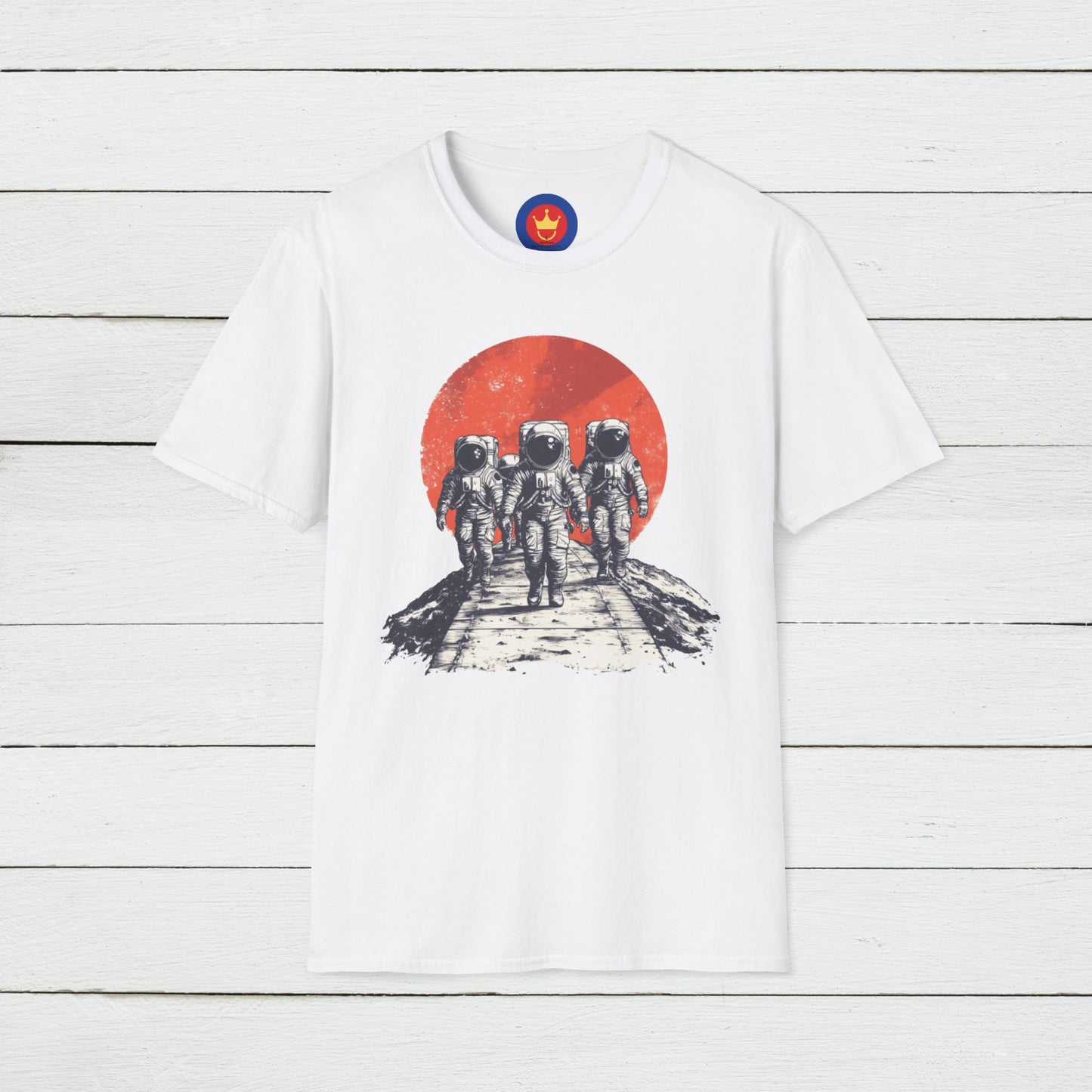 Astronaut T-Shirt, Unisex Space Graphic Tee, Astronaut Adventures Tee, Outer Space Design, Unique Cosmic Apparel, Retro Sci-Fi Space Shirt