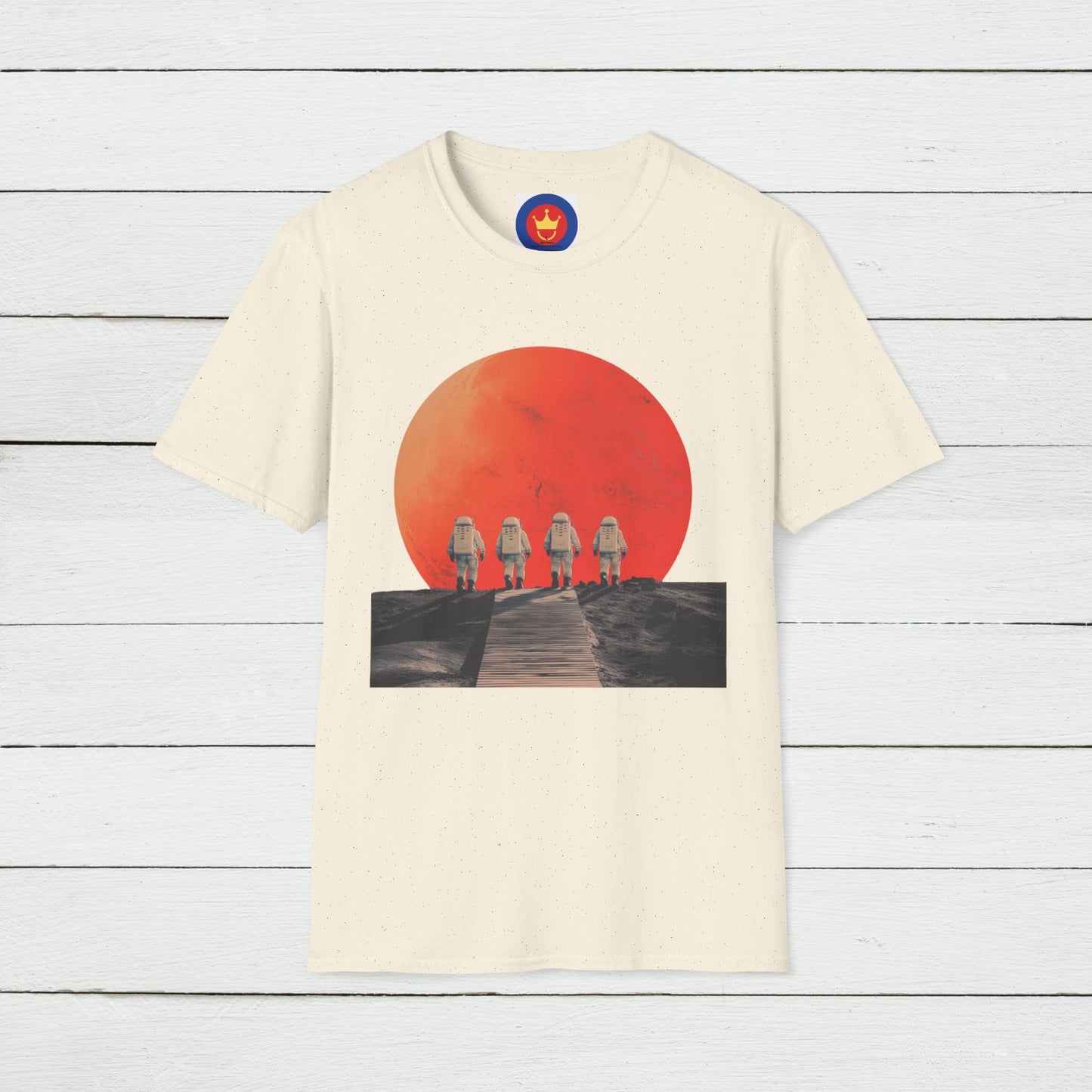 Astronaut unisex T-Shirt | Outer Space Design | Retro Sci-Fi Space Shirt