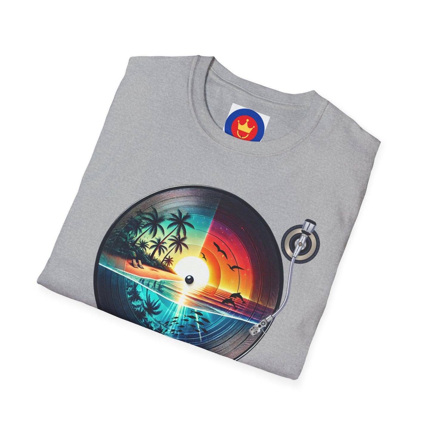Beach Vinyl Unisex T-Shirt | Beach Bum Fashion Apparel