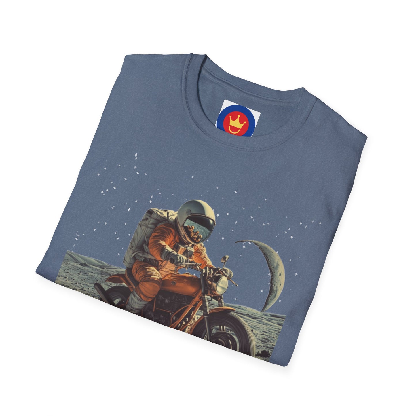 Astronaut Shirt, Funny Moon Shirt, Funny Spaceman Shirt, Outer Space Shirt, Motorcycle Lover Shirt, Motobike Shirt, Moto Tee, Unisex T-shirt