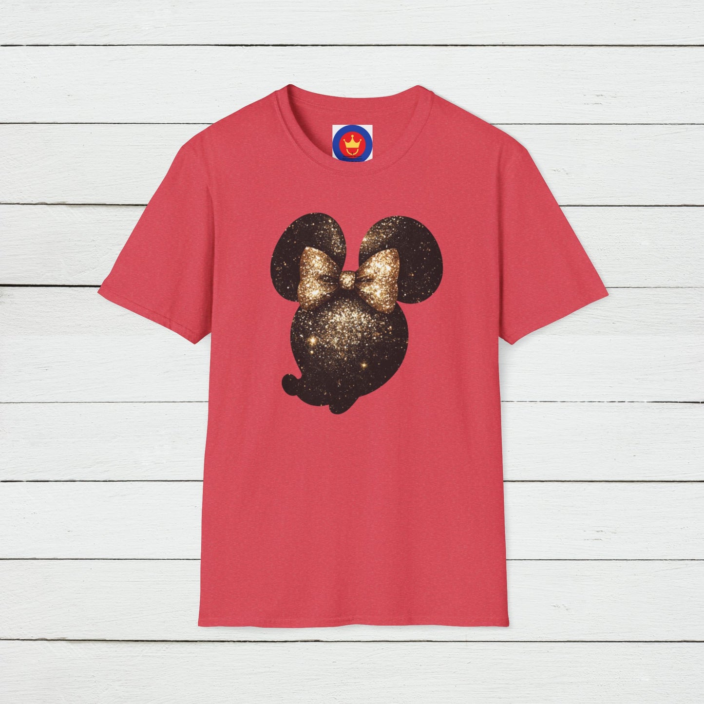 Disney Inspired Unisex T-Shirt | Minnie Glitter Shirt