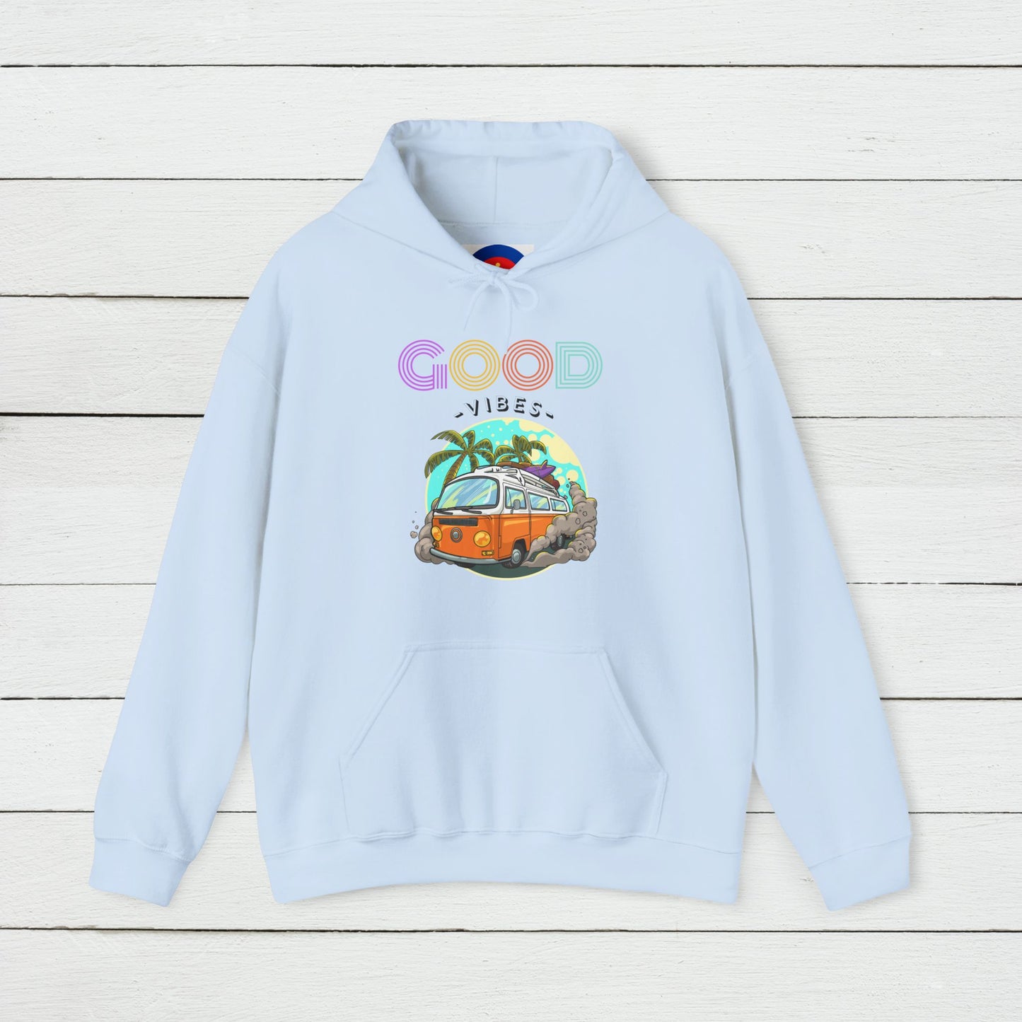 Retro Surf Hoodie | Classic Surfing Design | Surfer Gift