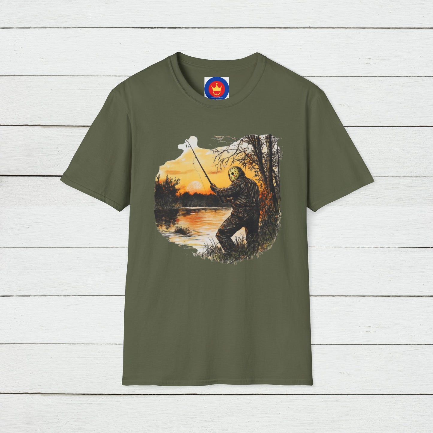 Jason Voorhees Fishing Unisex T-Shirt | Fisherman Tee