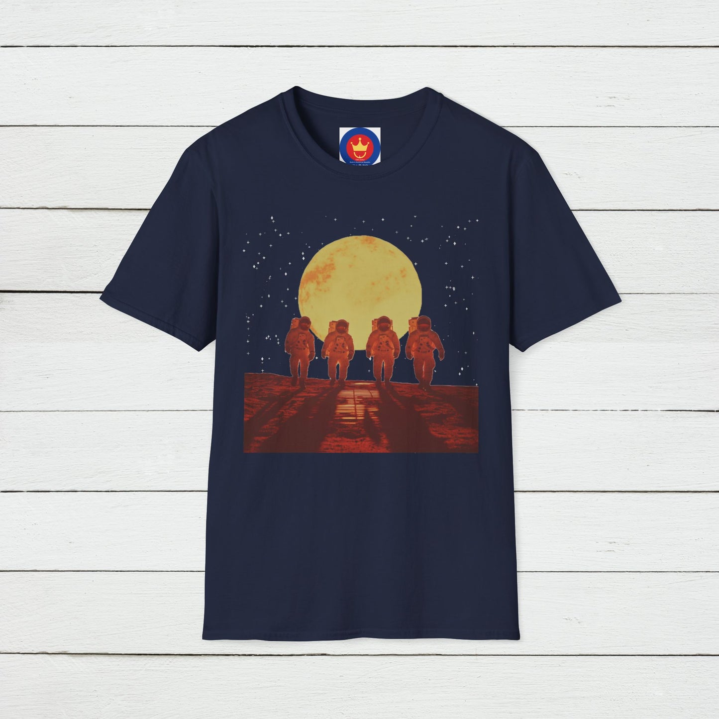 Astronaut unisex T-Shirt | Outer Space Design | Retro Sci-Fi Space Shirt