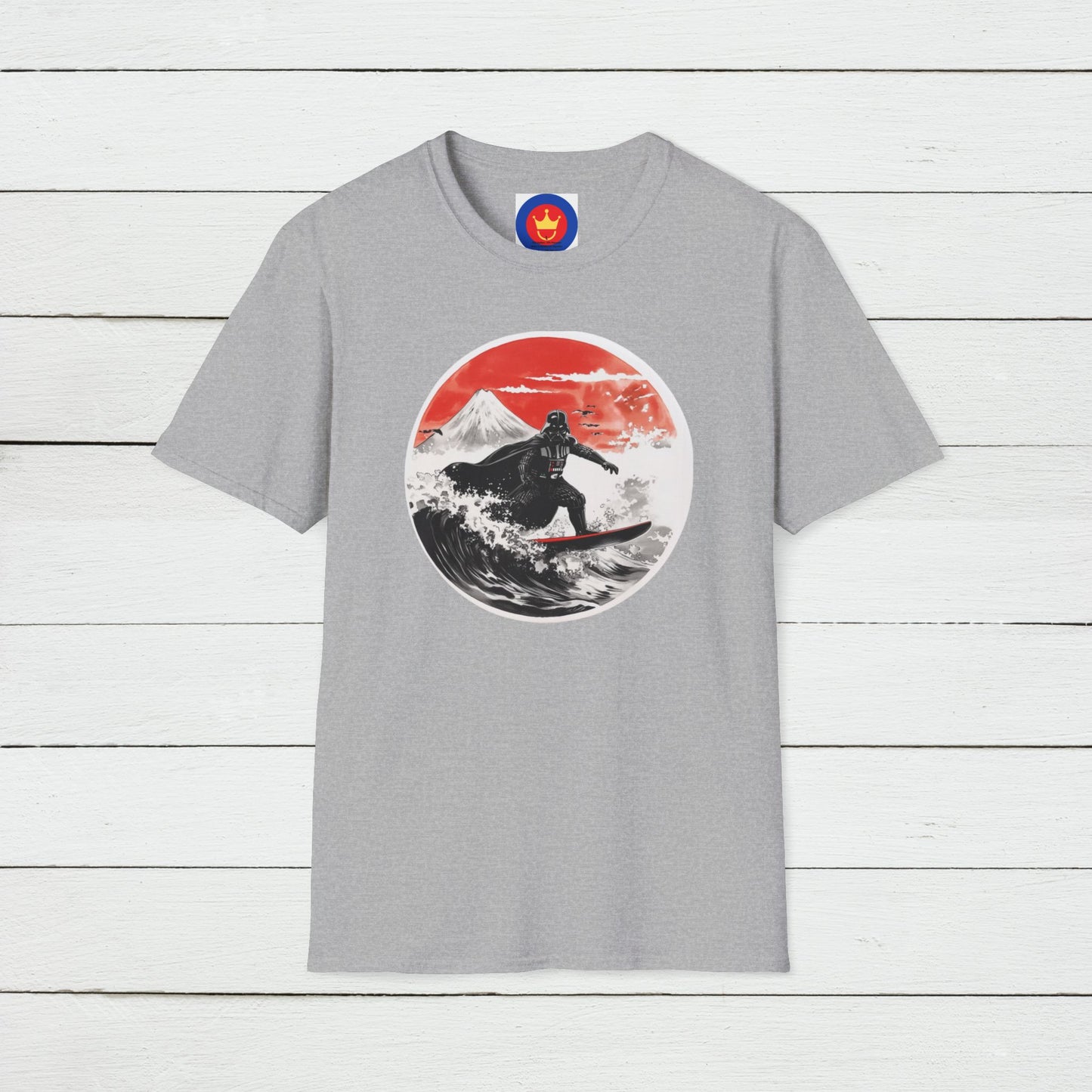 Unisex Darth Vader Star Wars Surfer Graphic T-Shirt