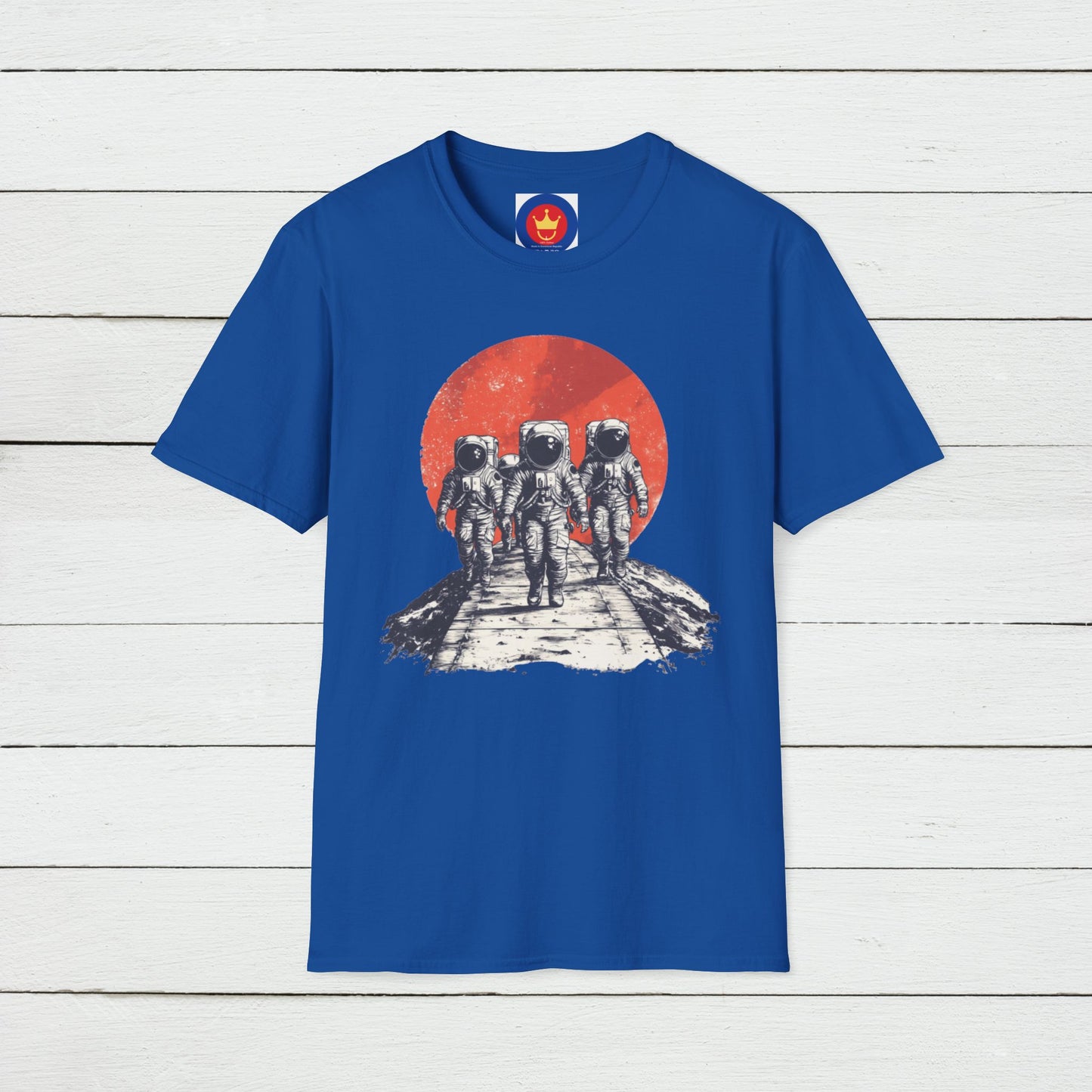 Astronaut T-Shirt, Unisex Space Graphic Tee, Astronaut Adventures Tee, Outer Space Design, Unique Cosmic Apparel, Retro Sci-Fi Space Shirt