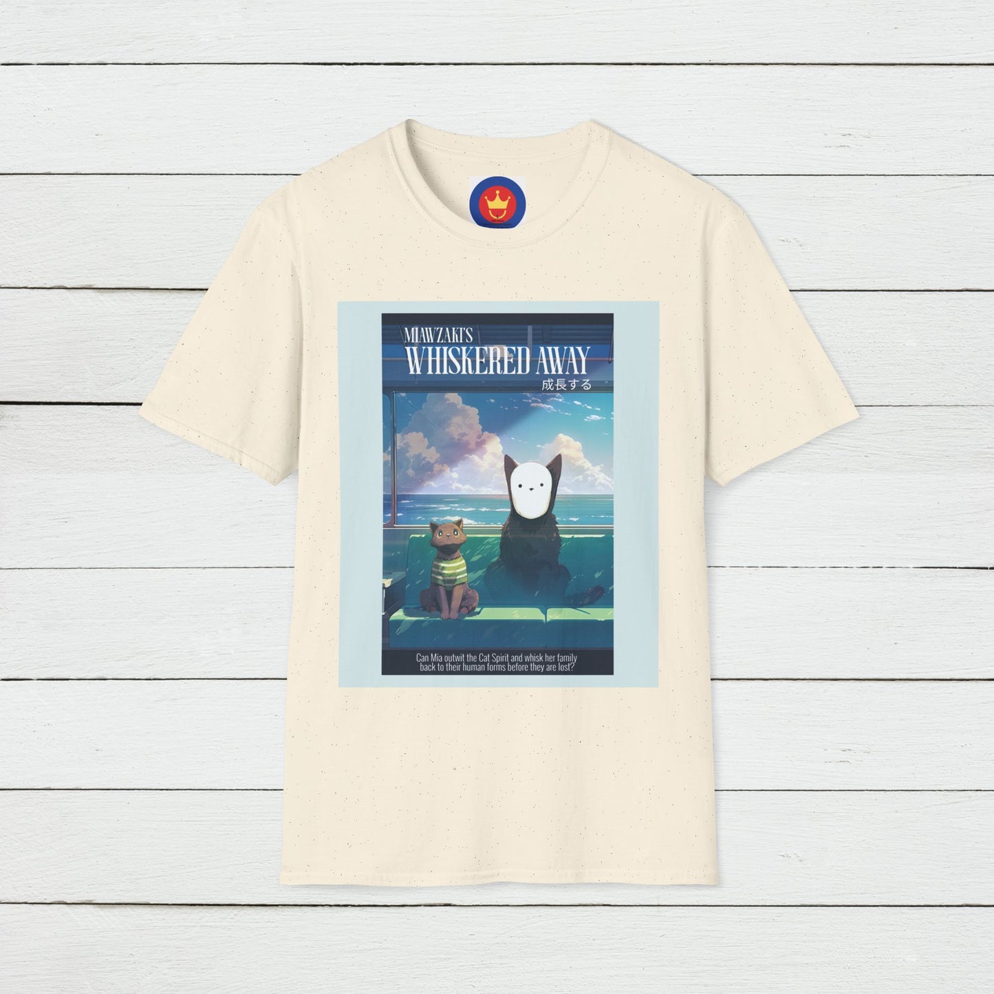 Spirited Away Funny Cat Unisex T-shirt | Ghibli Studio Chihiro shirt