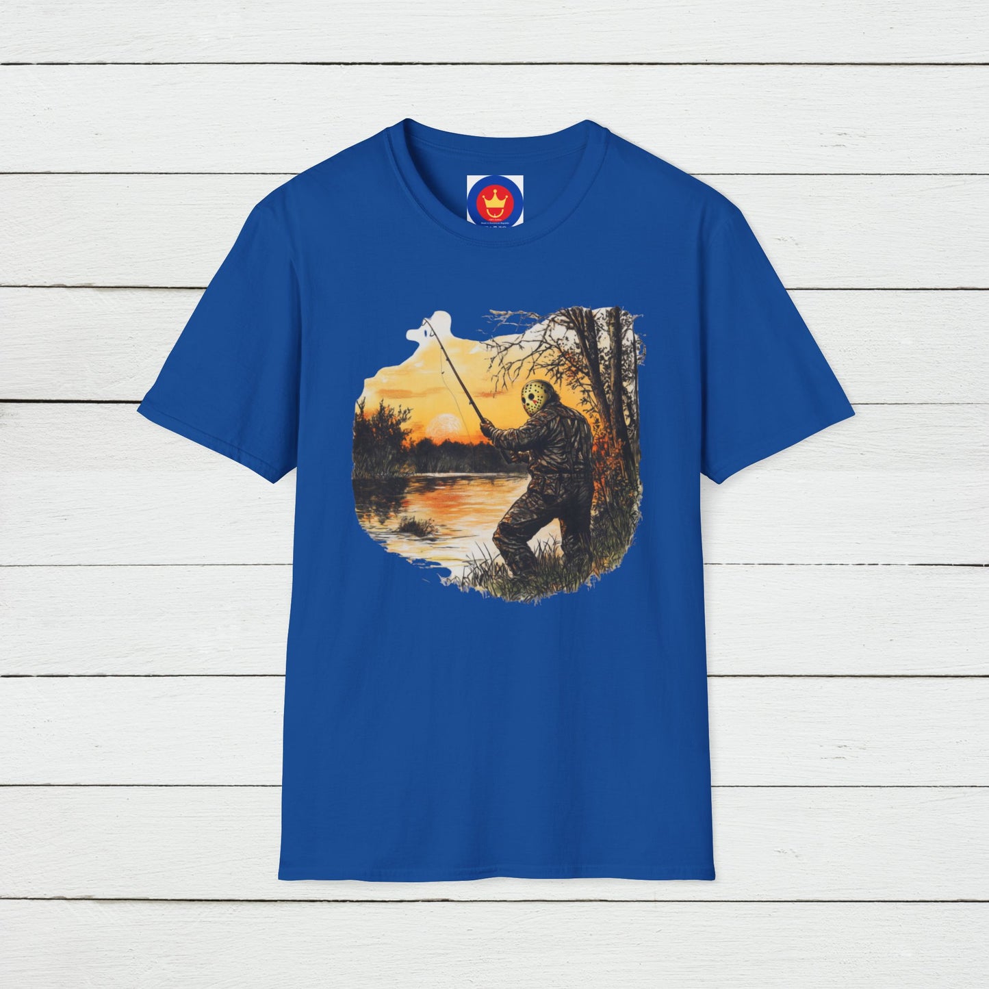 Jason Voorhees Fishing Unisex T-Shirt | Fisherman Tee