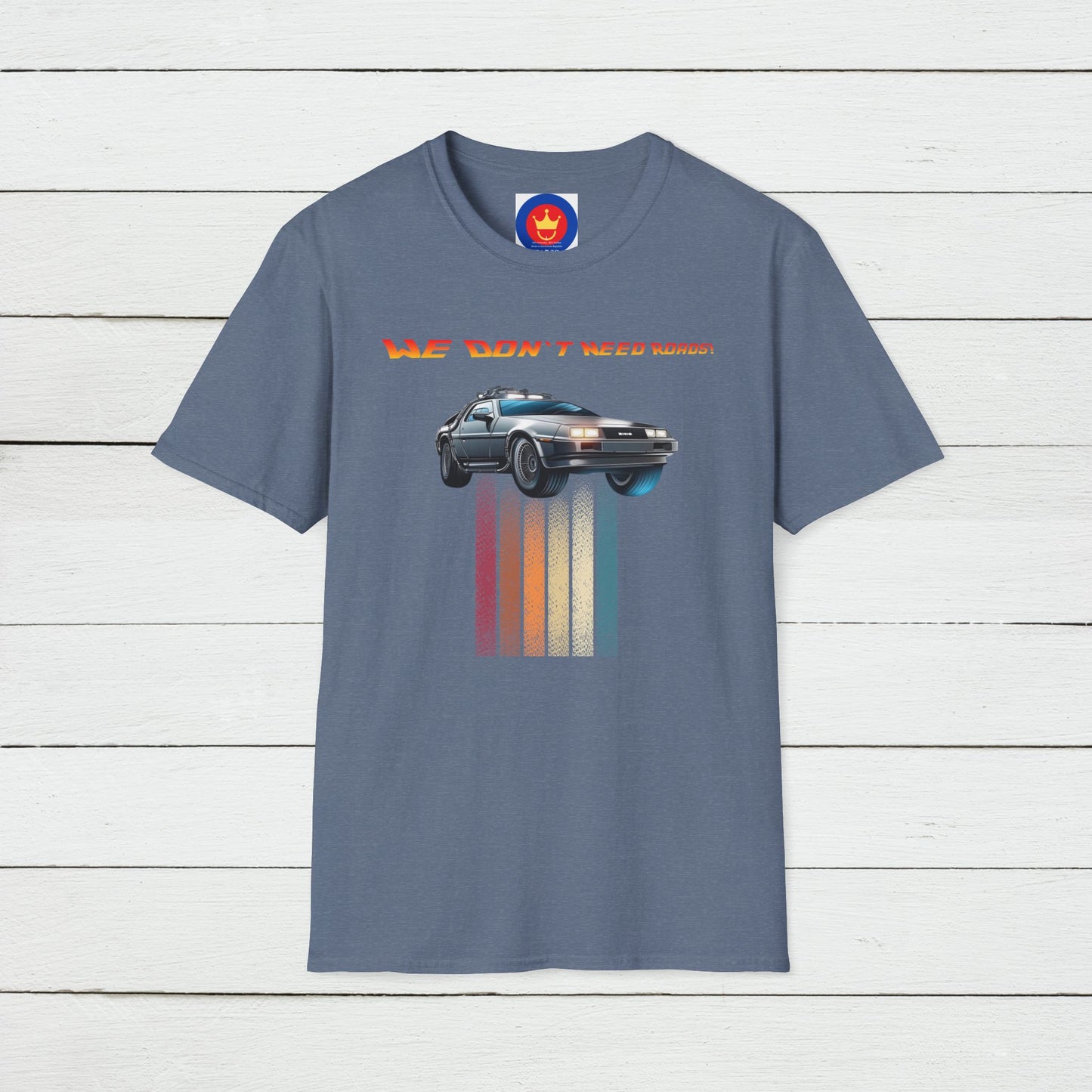 Back to the Future DeLorean Inspired Unisex T-Shirt | 80s Movie Design Shirt