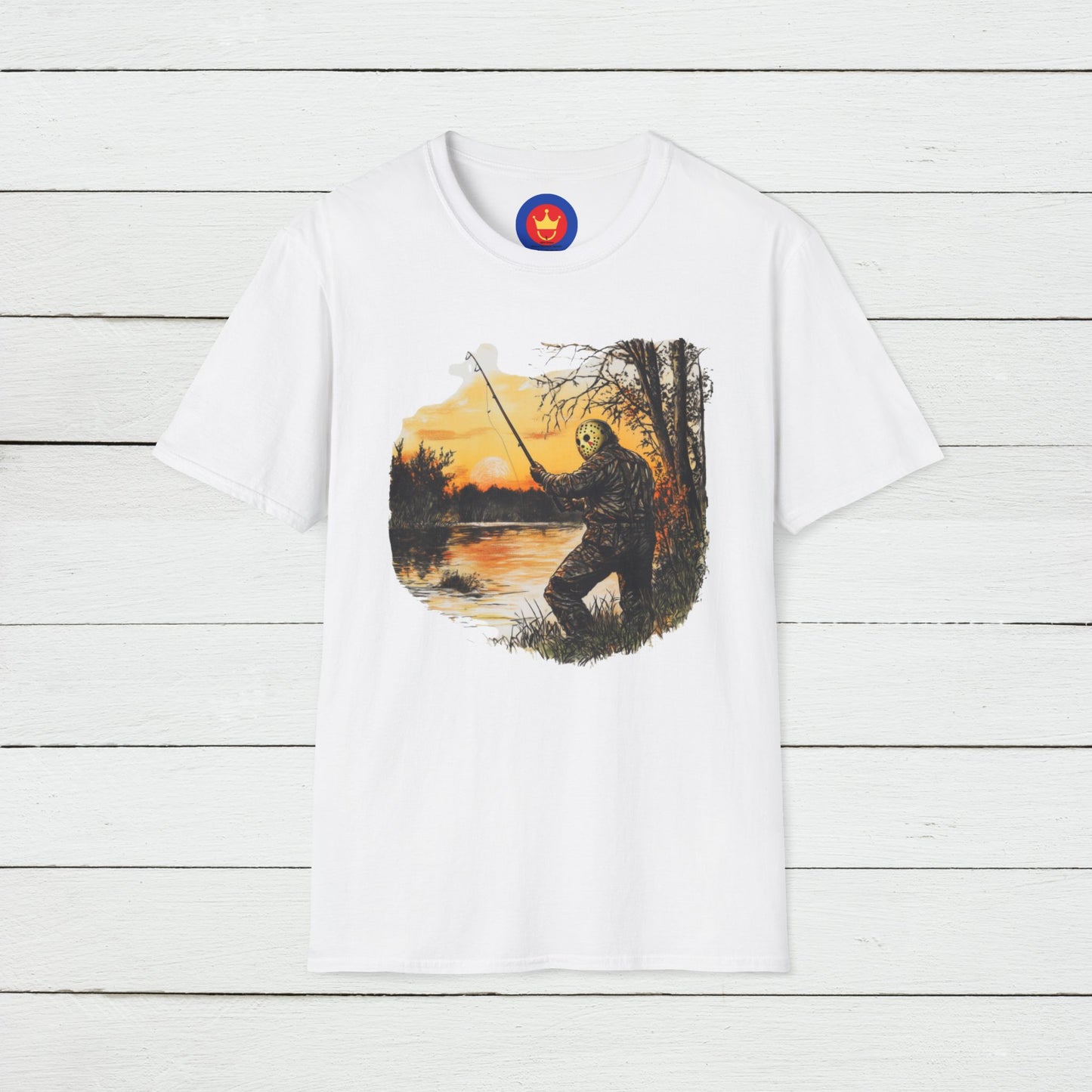Jason Voorhees Fishing Unisex T-Shirt | Fisherman Tee