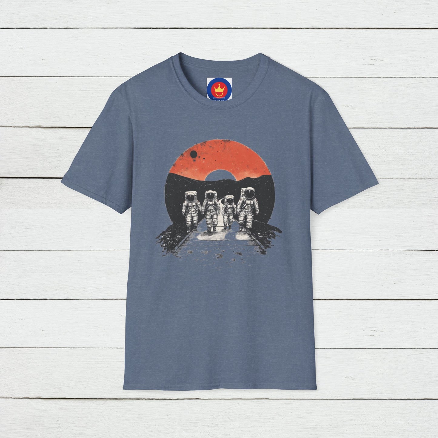 Astronaut T-Shirt, Unisex Space Graphic Tee, Astronaut Adventures Tee, Outer Space Design, Unique Cosmic Apparel, Retro Sci-Fi Space Shirt