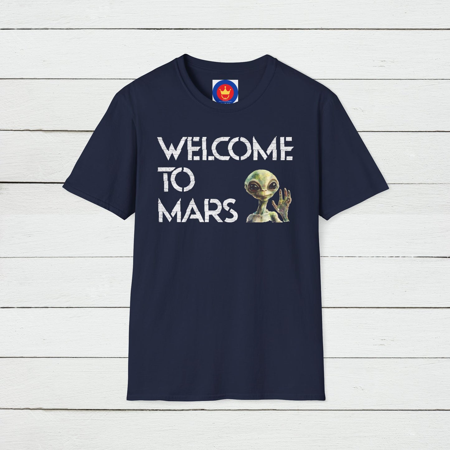 Welcome to Mars Shirt Unisex T-Shirt | Elon Musk Occupy Mars Shirt