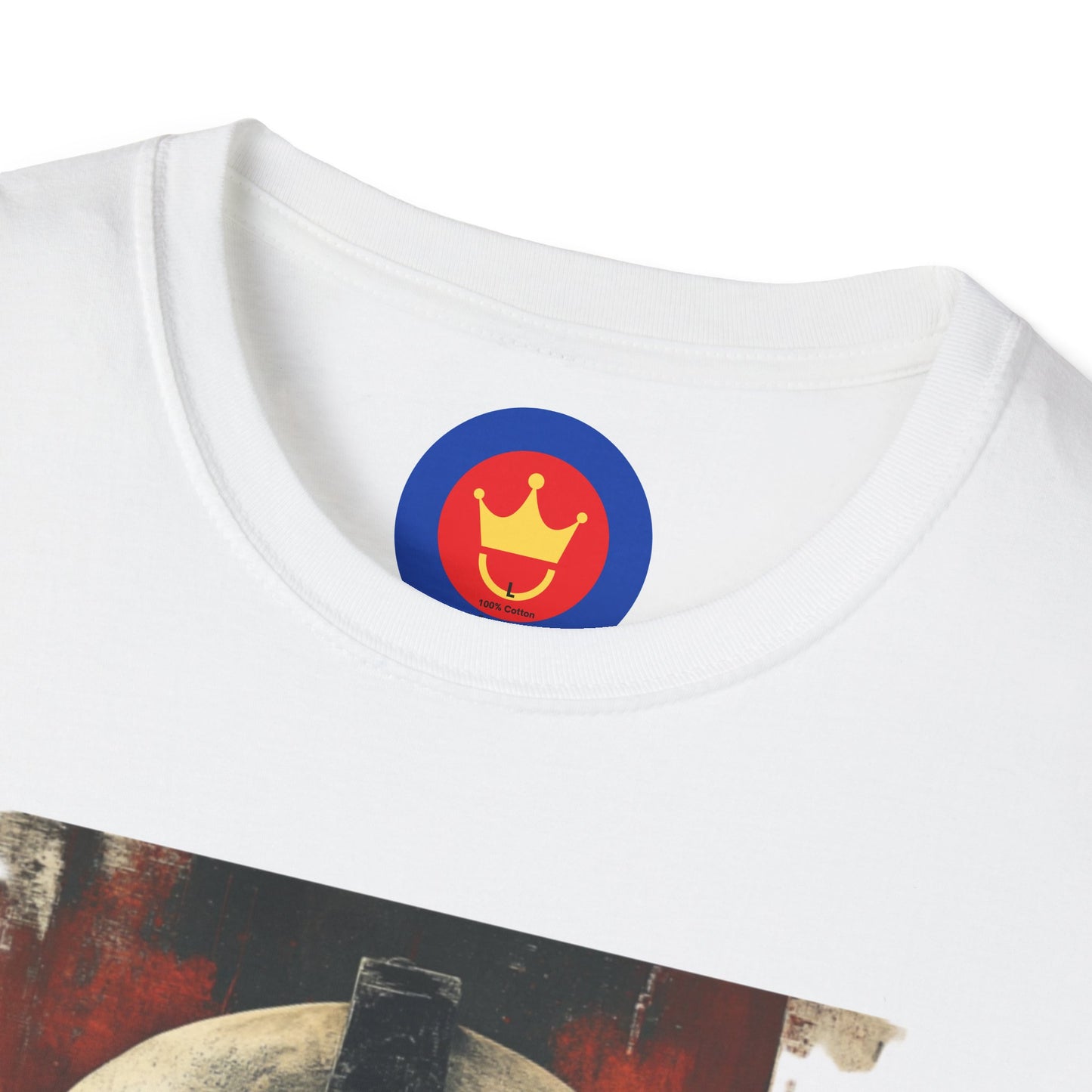 Horror Movie Villain Unisex Softstyle T-Shirt | Jason Vorhees Mask Shirt
