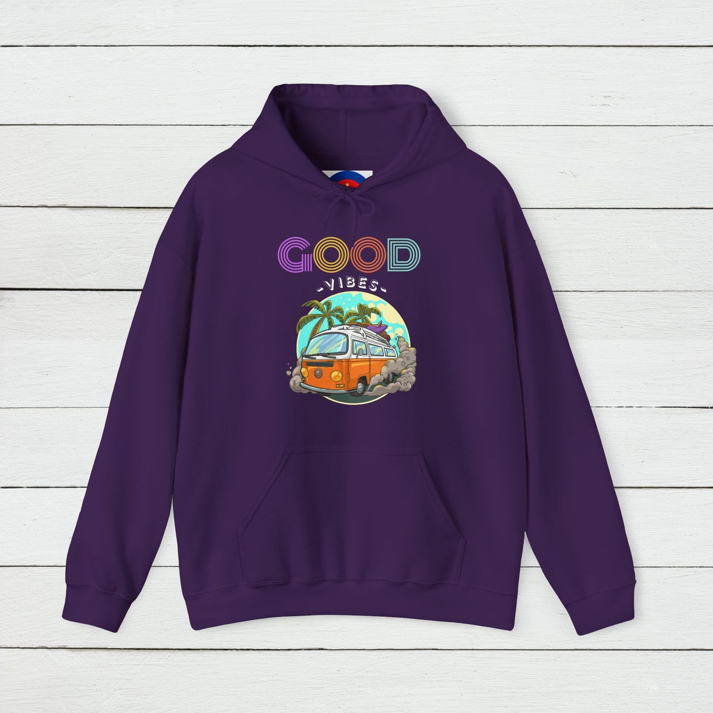 Retro Surf Hoodie | Classic Surfing Design | Surfer Gift