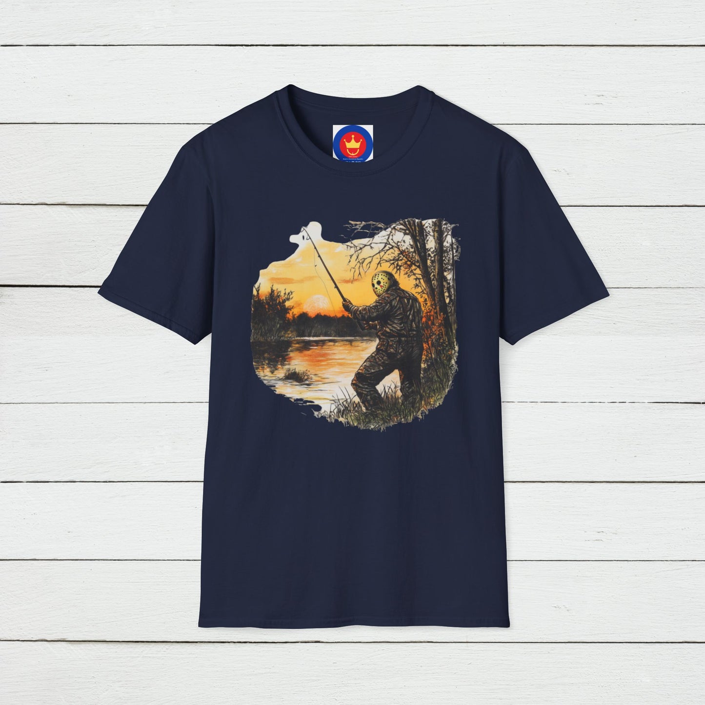Jason Voorhees Fishing Unisex T-Shirt | Fisherman Tee