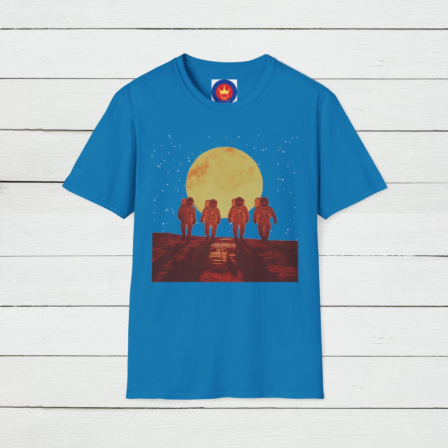 Astronaut unisex T-Shirt | Outer Space Design | Retro Sci-Fi Space Shirt