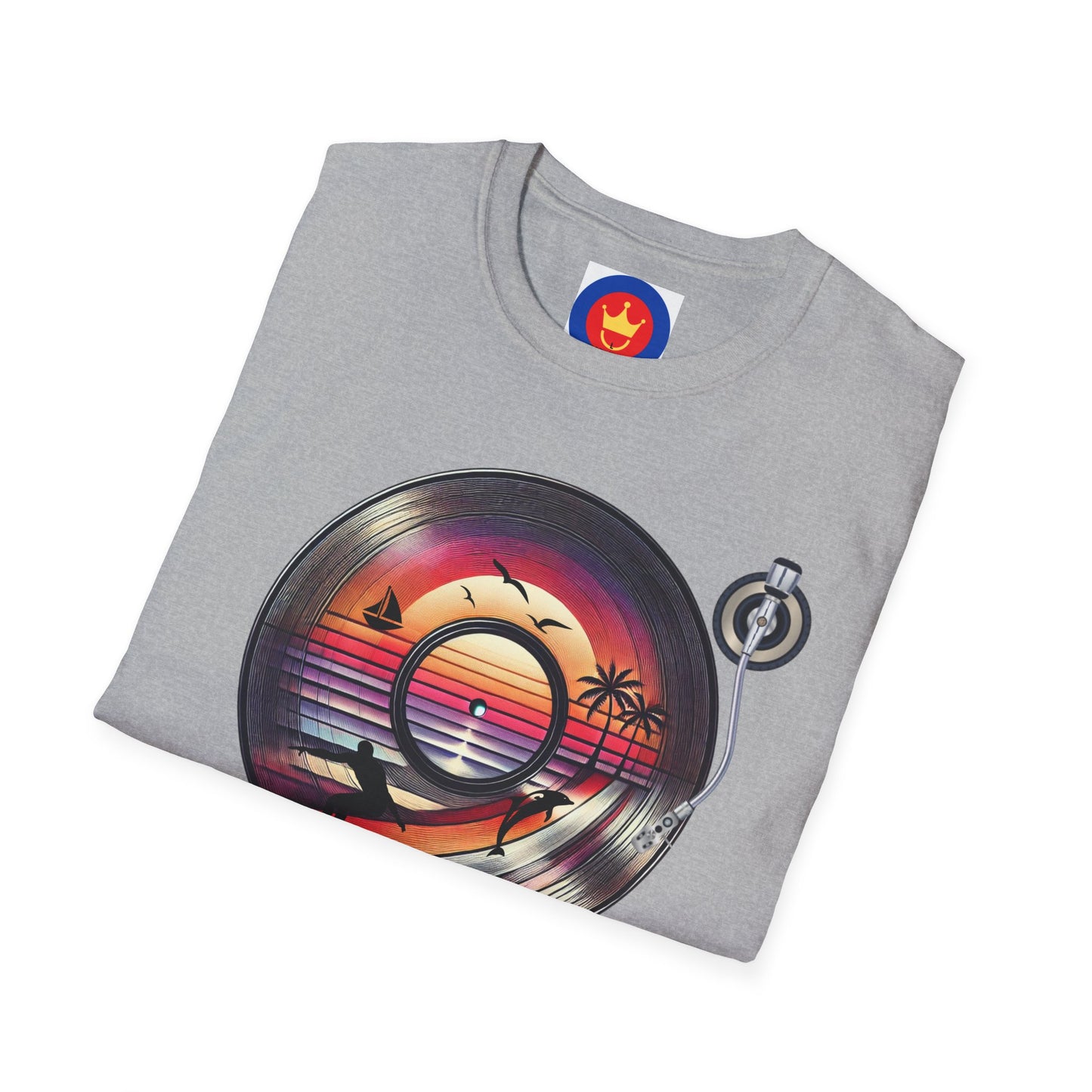 Beach Vinyl Unisex T-Shirt | Beach Bum Fashion Apparel