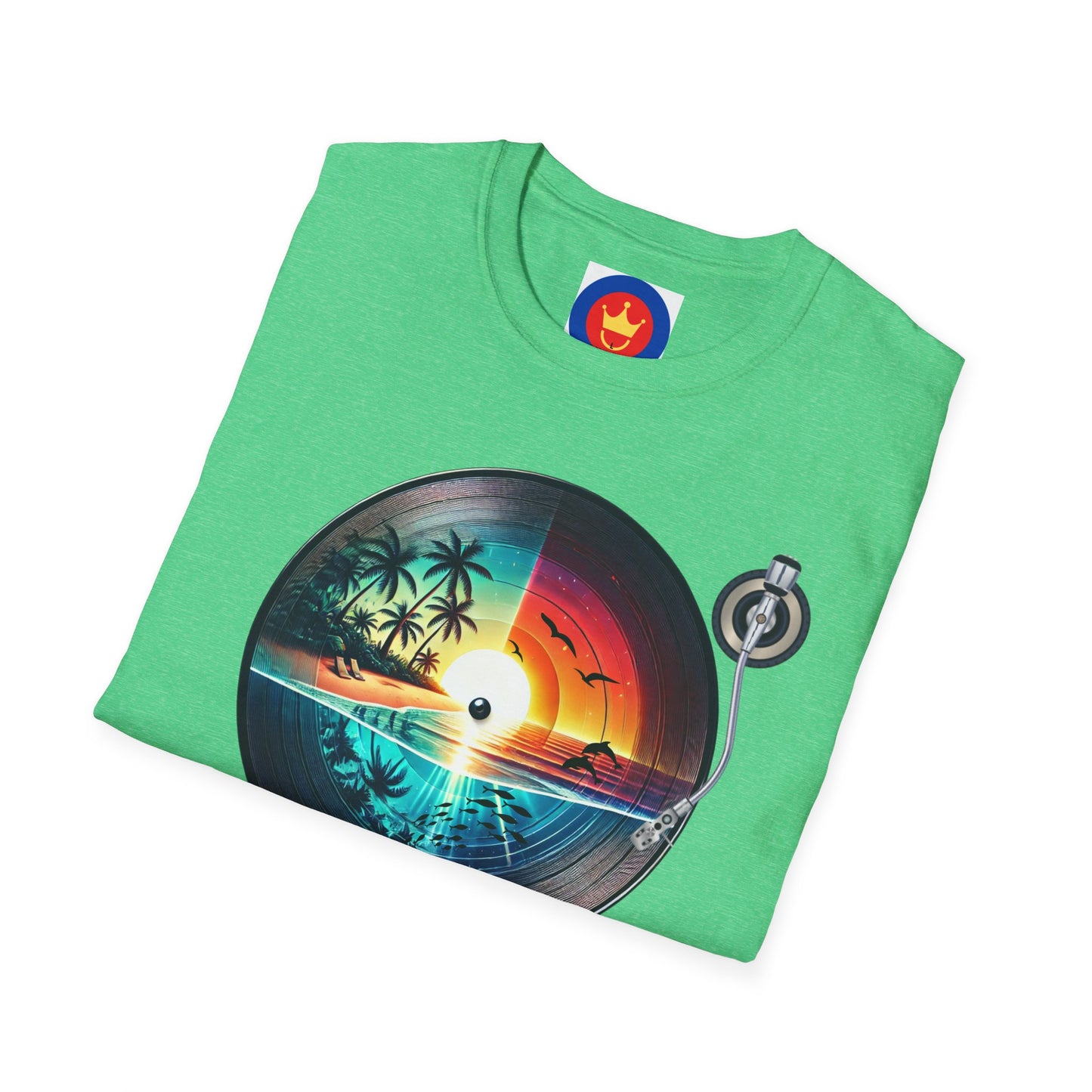 Beach Vinyl Unisex T-Shirt | Beach Bum Fashion Apparel