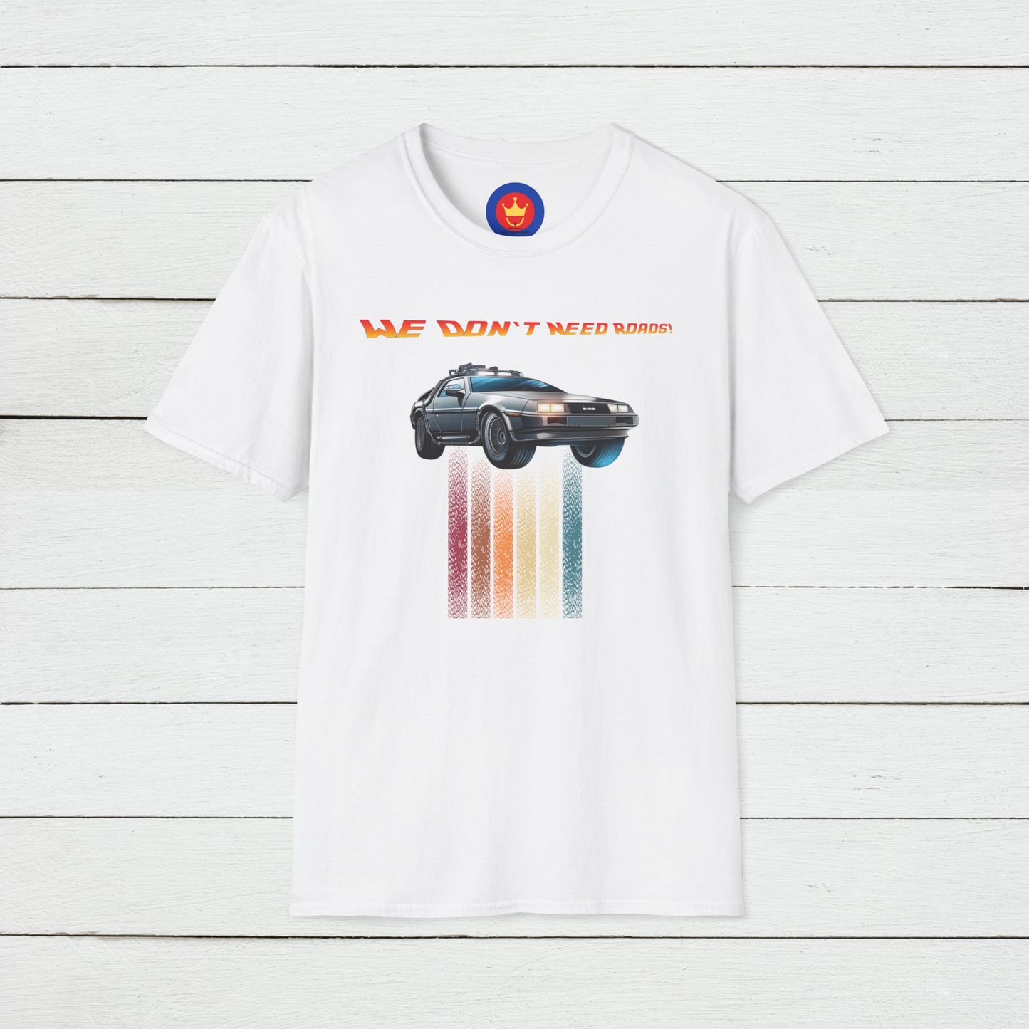 Back to the Future DeLorean Inspired Unisex T-Shirt | 80s Movie Design Shirt