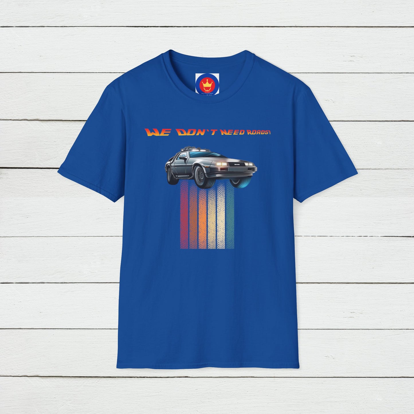 Back to the Future DeLorean Inspired Unisex T-Shirt | 80s Movie Design Shirt