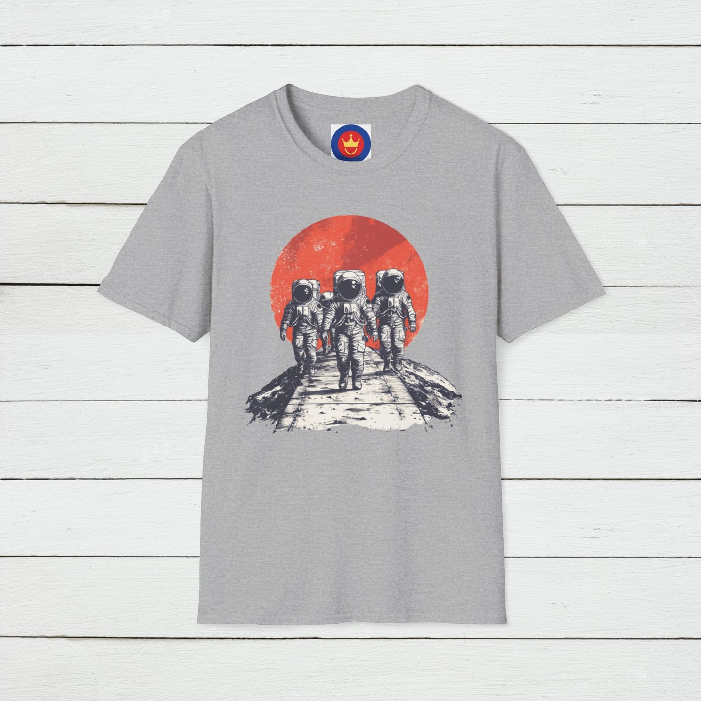 Astronaut T-Shirt, Unisex Space Graphic Tee, Astronaut Adventures Tee, Outer Space Design, Unique Cosmic Apparel, Retro Sci-Fi Space Shirt