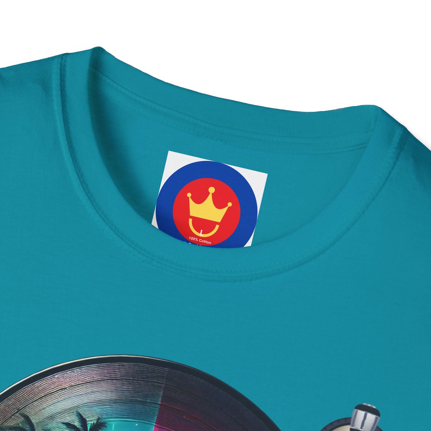 Beach Vinyl Unisex T-Shirt | Beach Bum Fashion Apparel