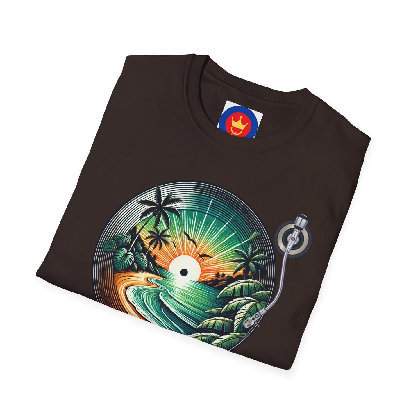Beach Vinyl Unisex T-Shirt | Beach Bum Fashion Apparel
