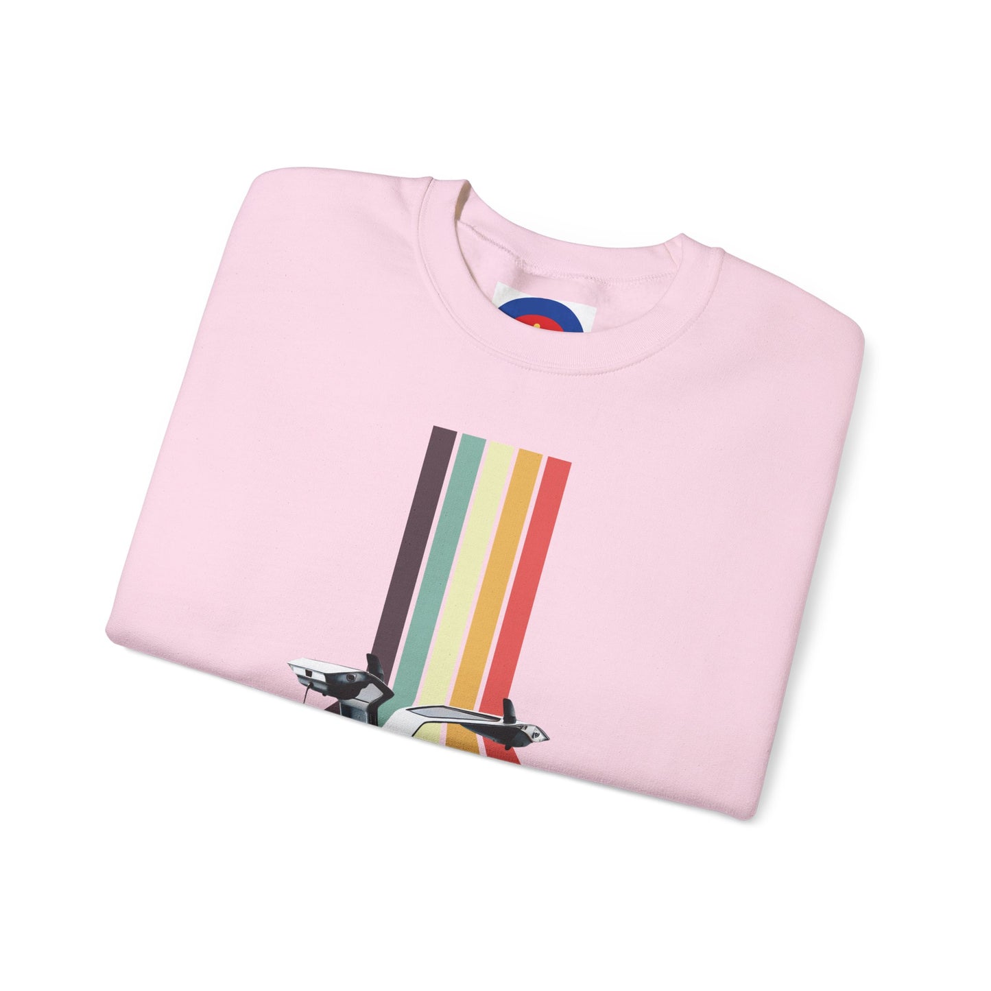Back to the Future DeLorean Inspired Sweatshirt | Unisex Retro Sci-Fi Graphic Design