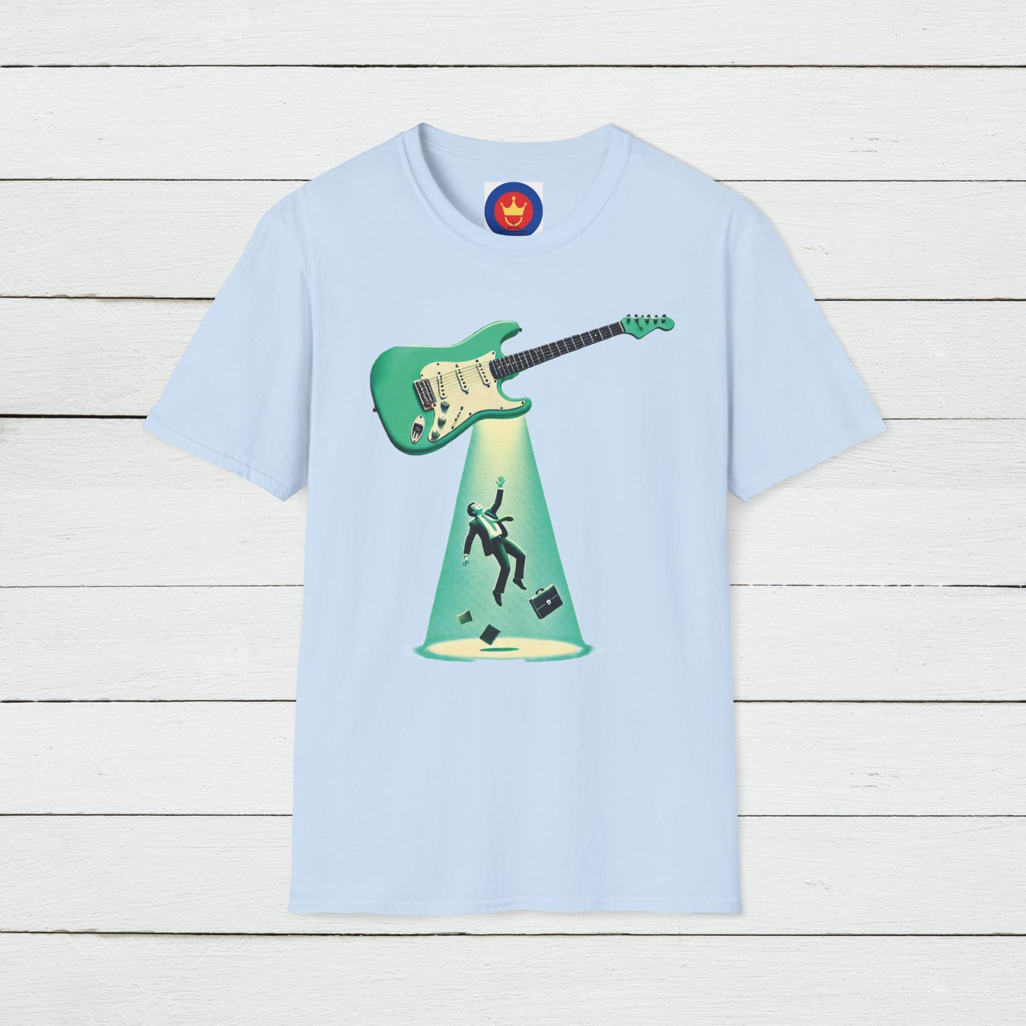 Guitar Abduction T-Shirt | Guitar Player Gift | Unisex Band Shirt
