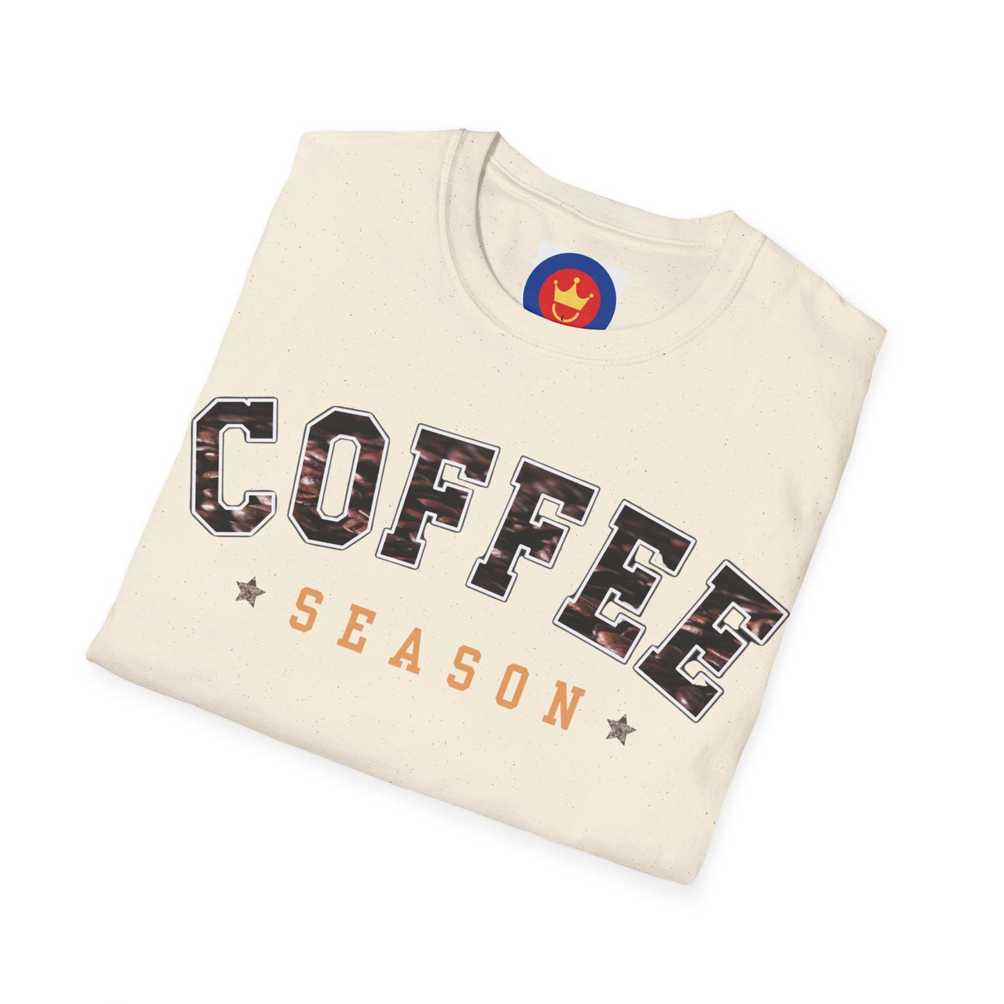 Unisex Coffee Season Graphic Tee, Coffee Graphic T-Shirt, Retro Coffee Tee, Trendy Graphic Shirt, Coffee Lover Gift, Foodie Gift