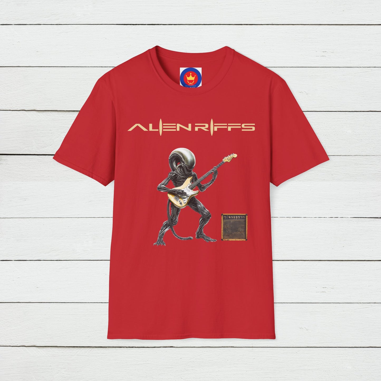 Alien Unisex T-Shirt | Guitar Player Shirt | Musician TShirt