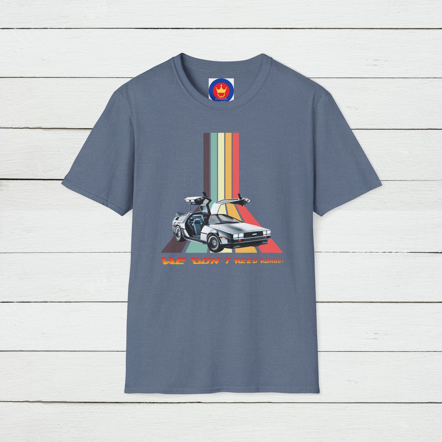 Back to the Future DeLorean Inspired Unisex T-Shirt | 80s Movie Design Shirt