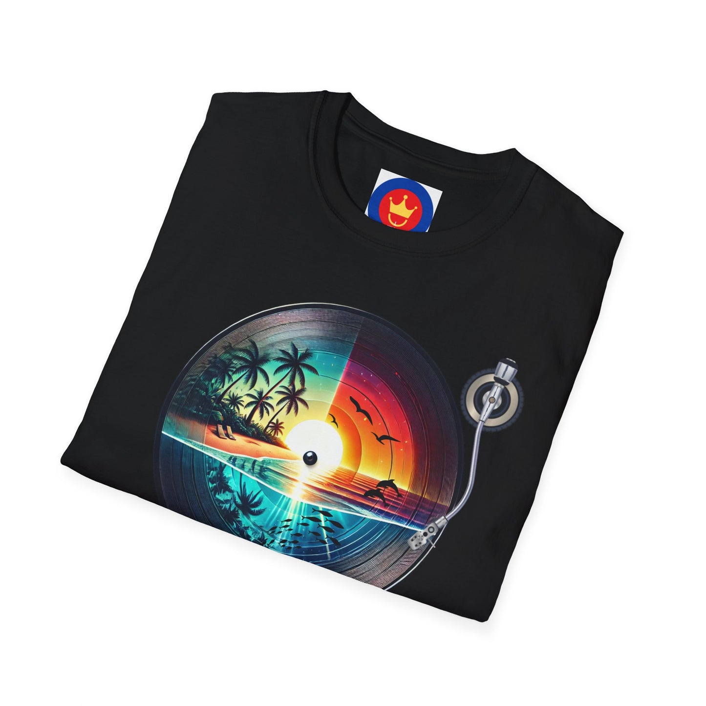 Beach Vinyl Unisex T-Shirt | Beach Bum Fashion Apparel