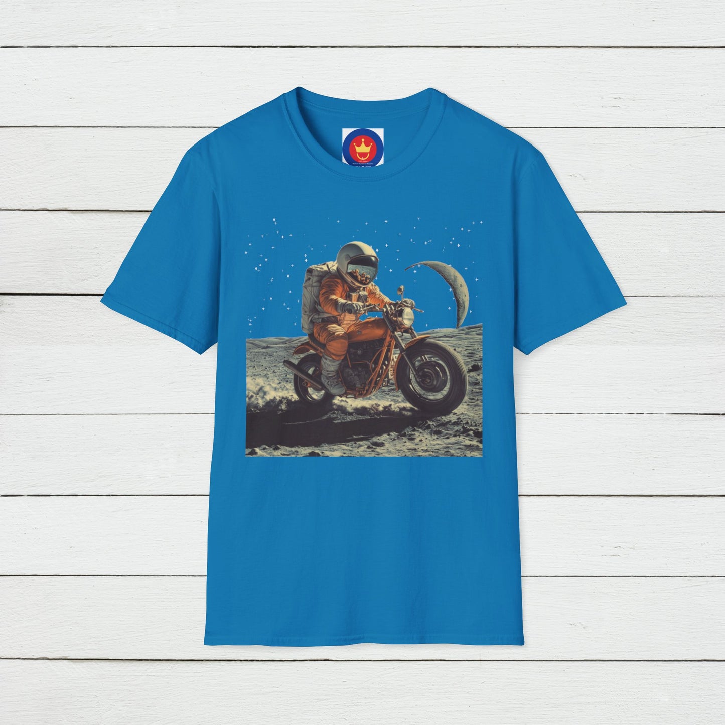 Astronaut Shirt, Funny Moon Shirt, Funny Spaceman Shirt, Outer Space Shirt, Motorcycle Lover Shirt, Motobike Shirt, Moto Tee, Unisex T-shirt