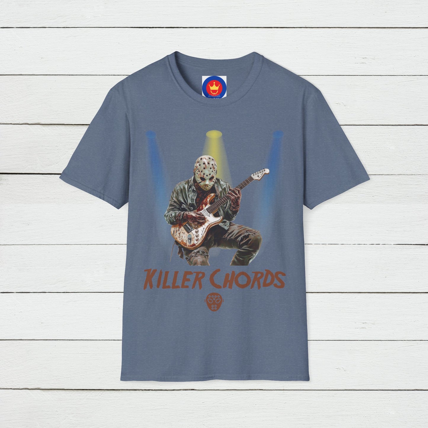 Friday the 13th Jason Voorhees Unisex T-Shirt | Guitar Player Gift