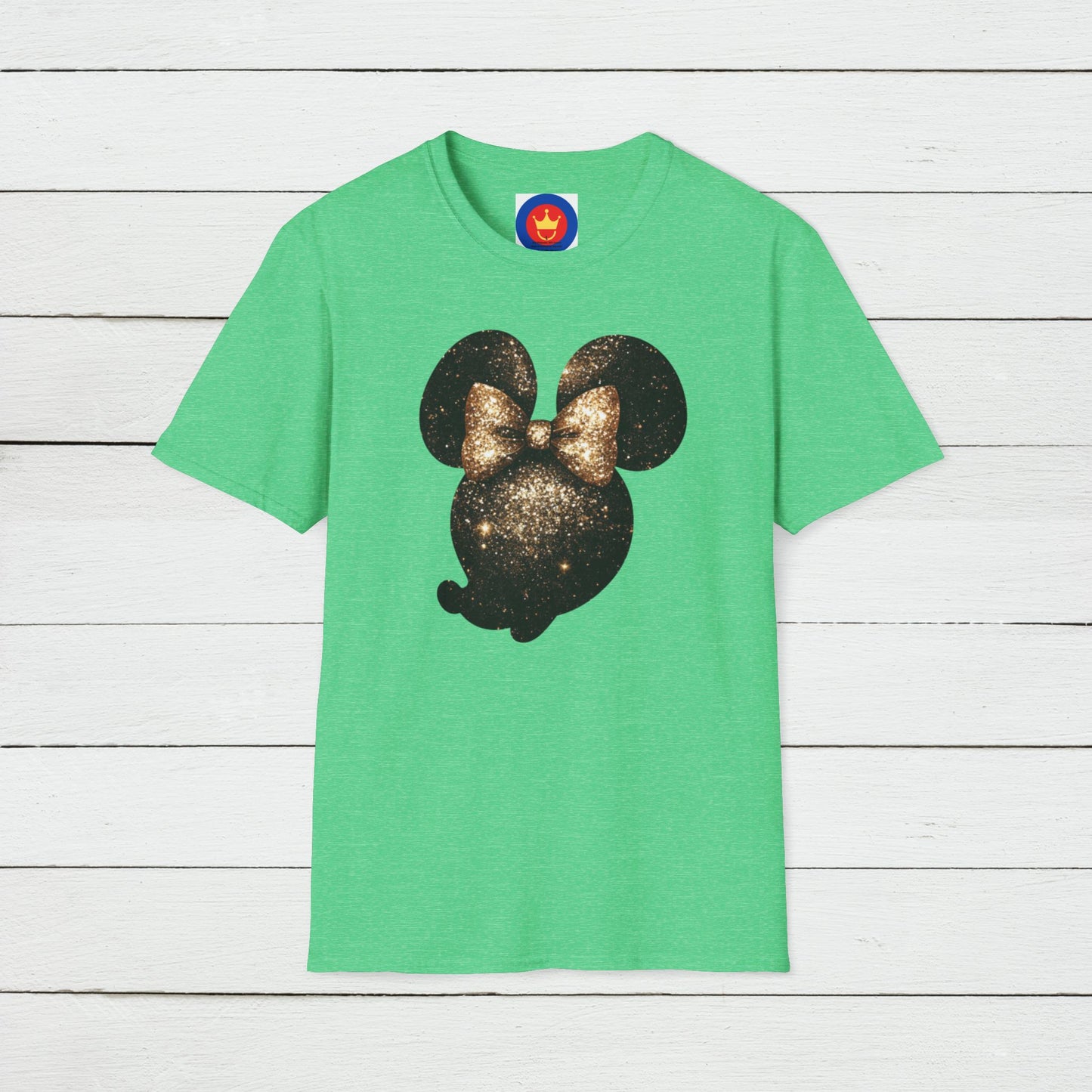 Disney Inspired Unisex T-Shirt | Minnie Glitter Shirt