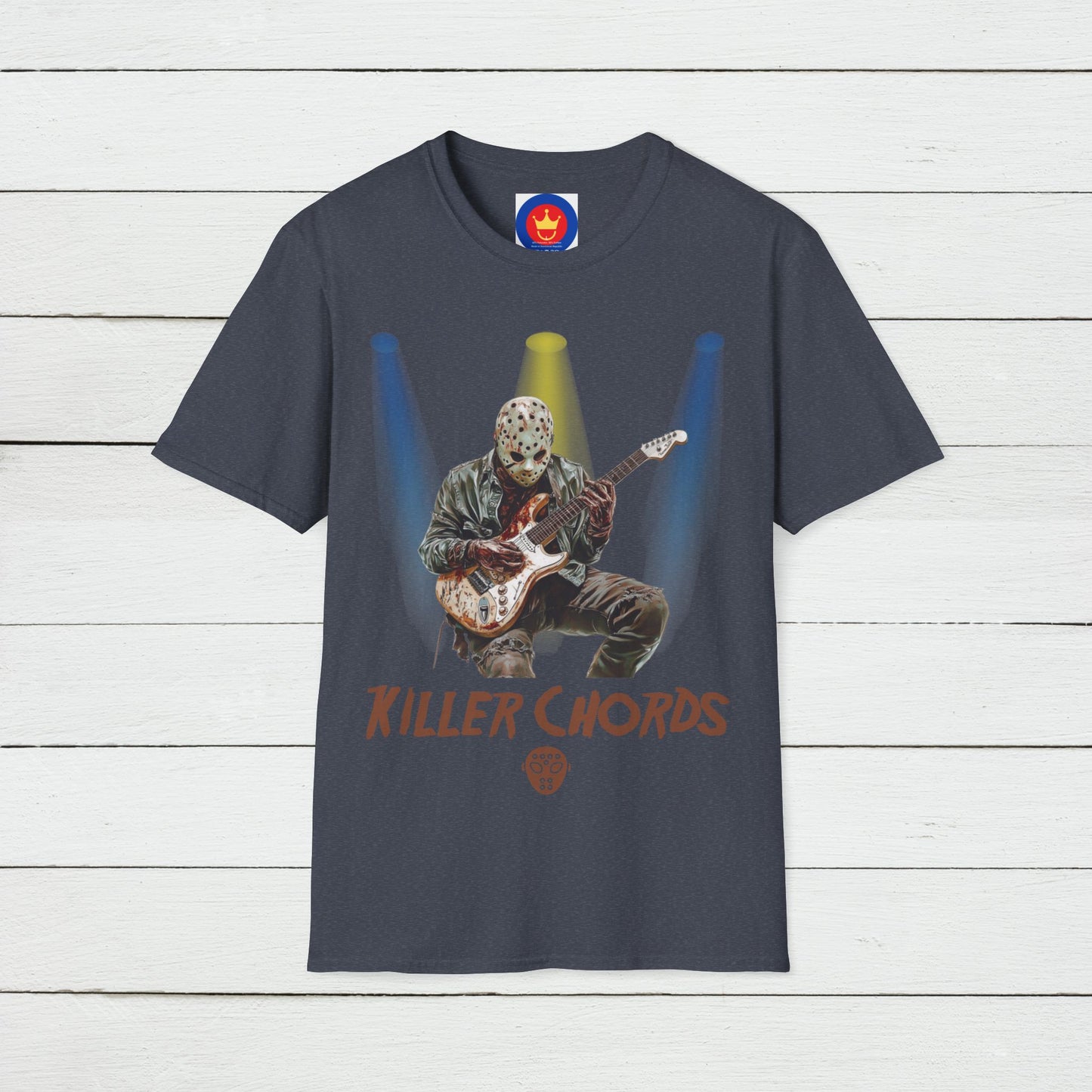 Friday the 13th Jason Voorhees Unisex T-Shirt | Guitar Player Gift